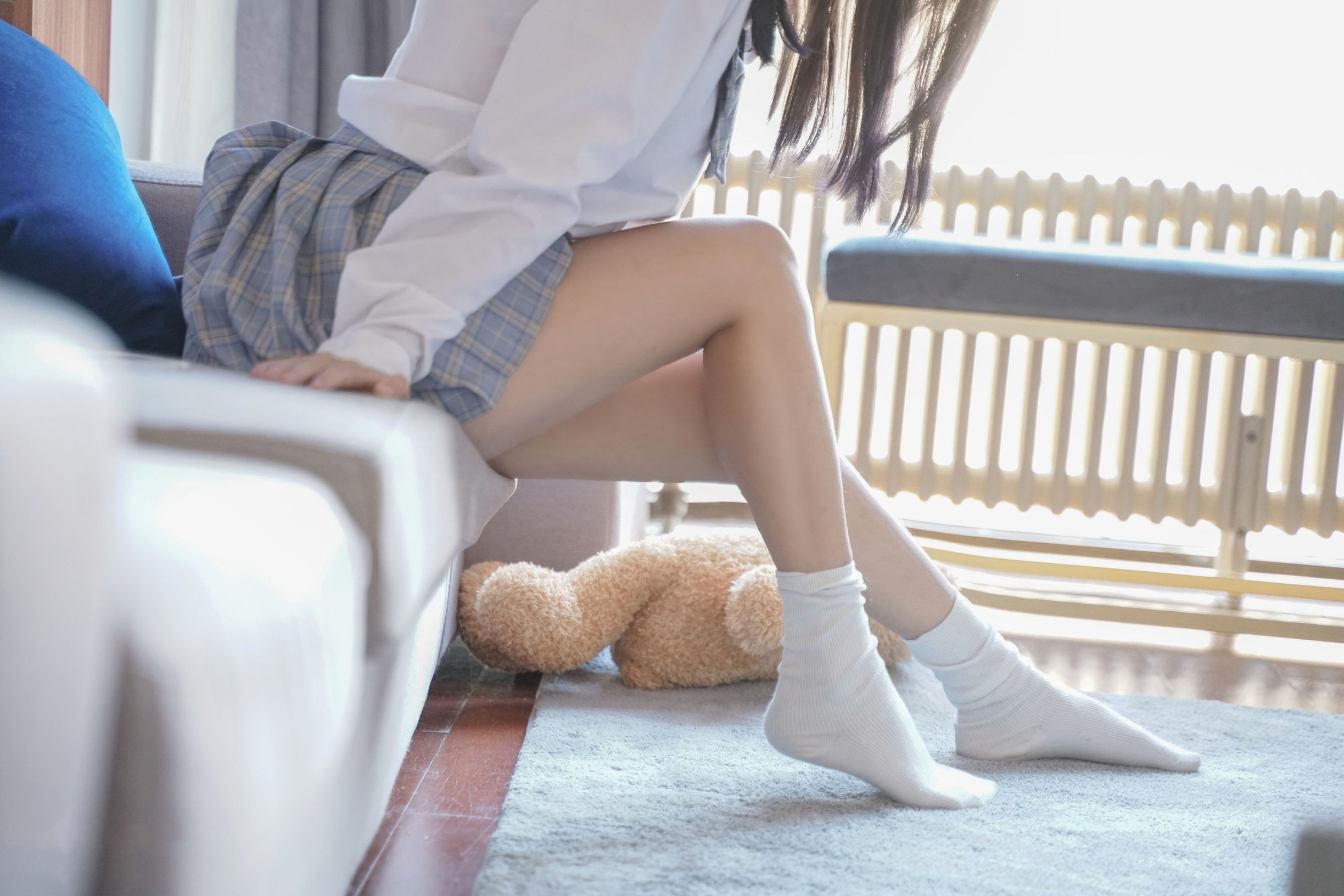 Meow Sugar Film] VOL.047 Bare Leg Uniform Skirt
