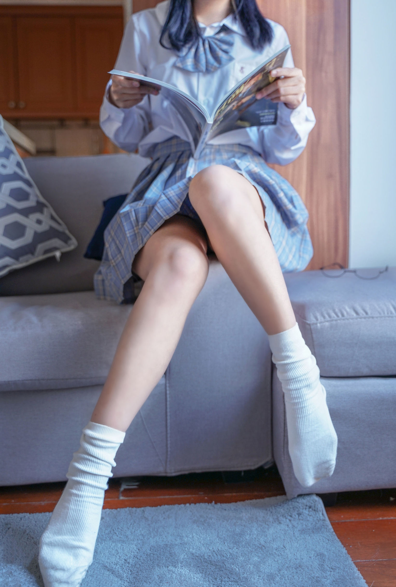 Meow Sugar Film] VOL.047 Bare Leg Uniform Skirt