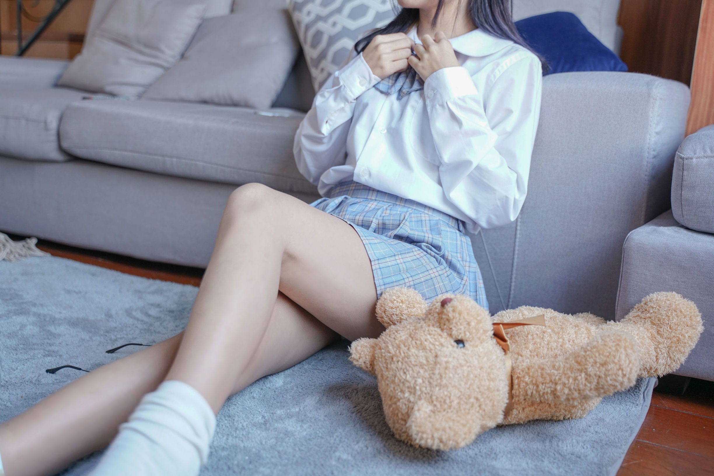 Meow Sugar Film] VOL.047 Bare Leg Uniform Skirt
