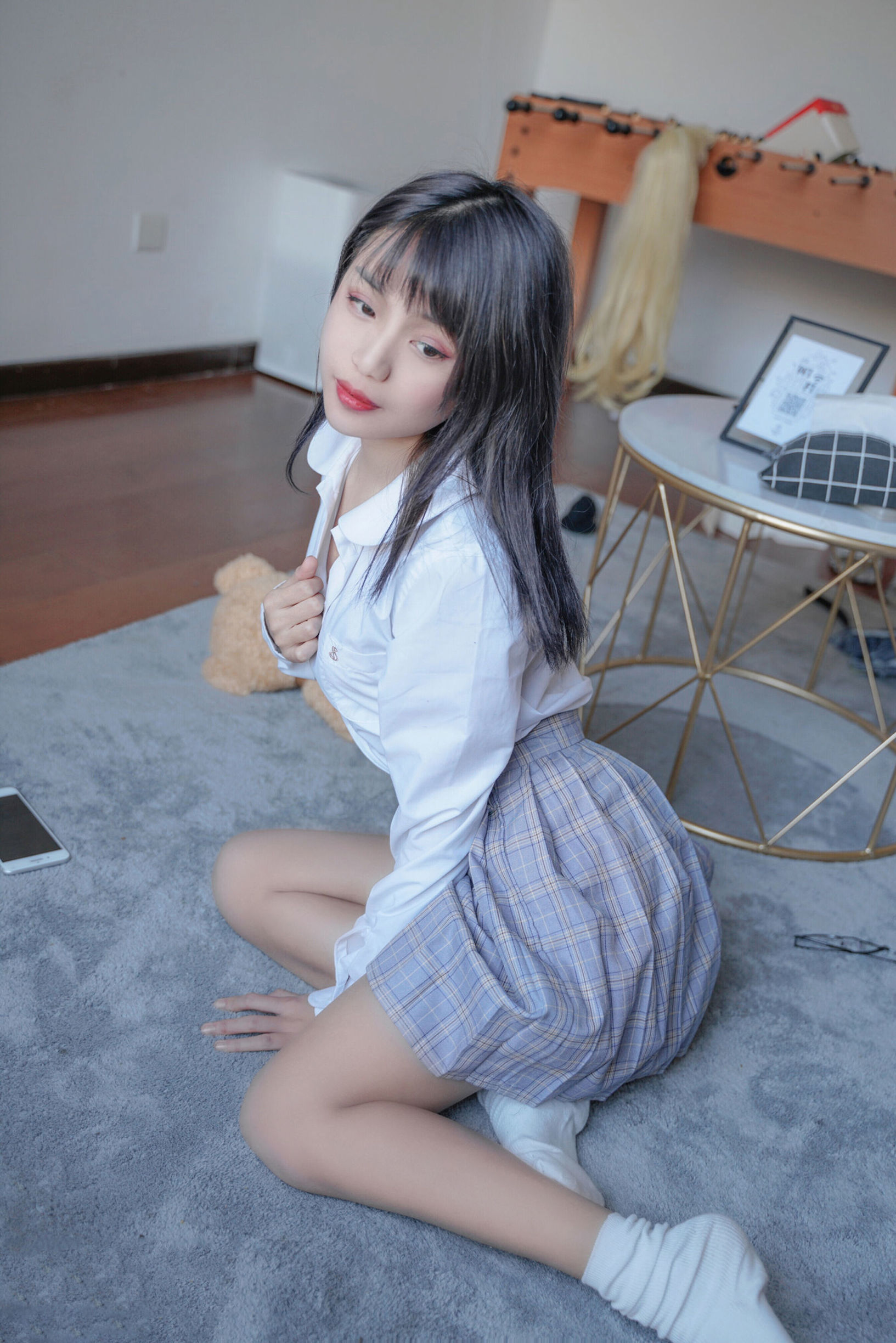 Miêu Đường Điện Ảnh] VOL.047 Váy đồng phục chân trần