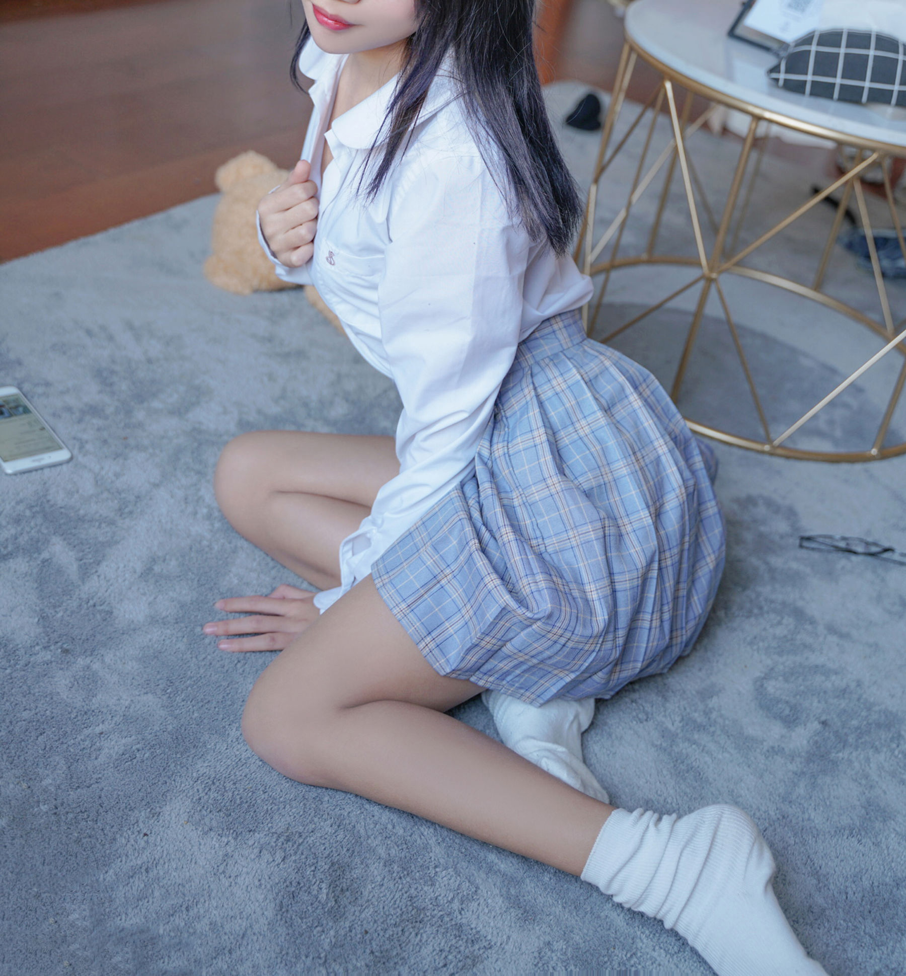 Meow Sugar Film] VOL.047 Bare Leg Uniform Skirt