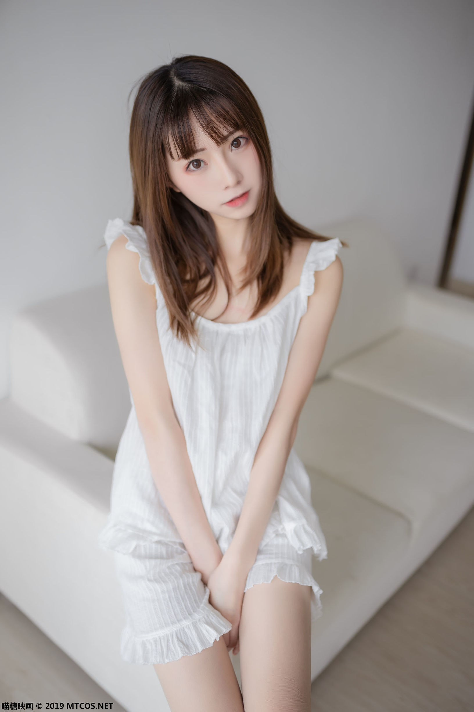 เมียวทังเตี่ยนอิ่ง] VOL.056 ชุดนอนสีขาว