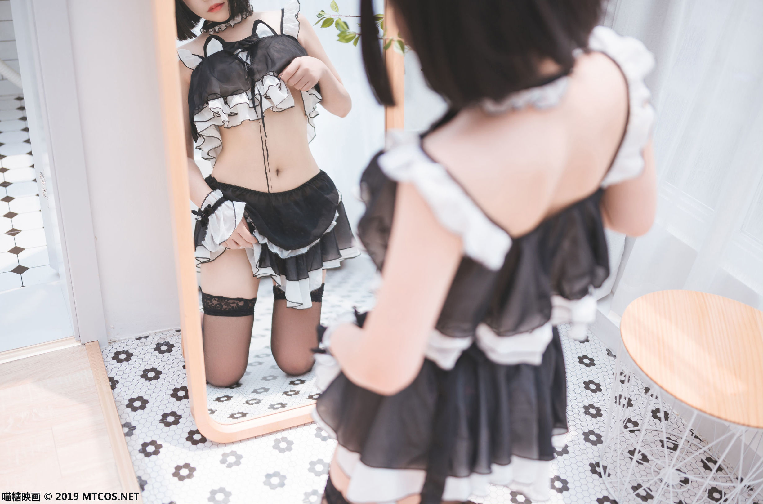 Meow Sugar Film] VOL.060 Black Silk Cat Ears