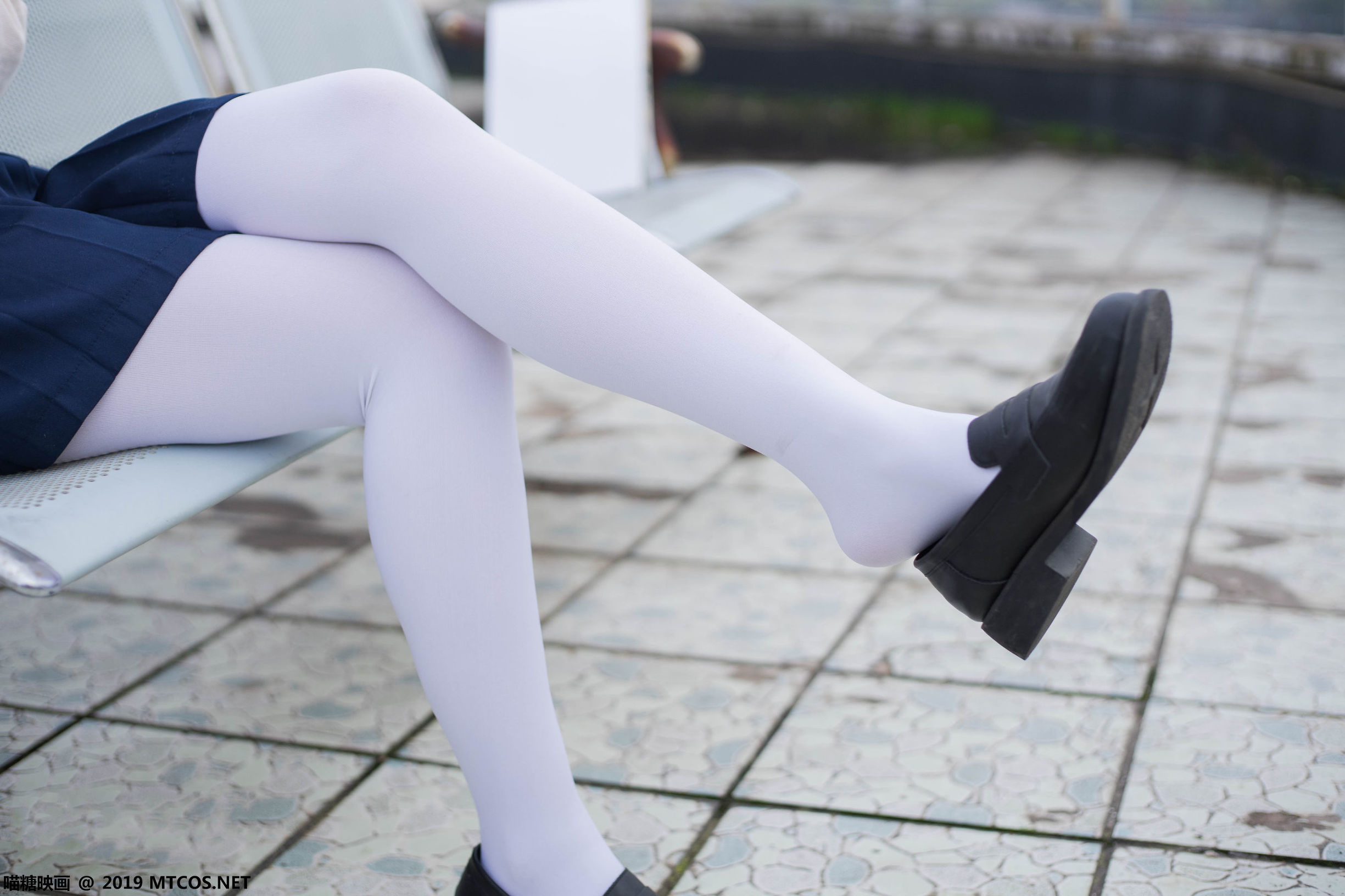 Meow Sugar Film] VOL.067 Miaomiao's White Silk Sailor Uniform