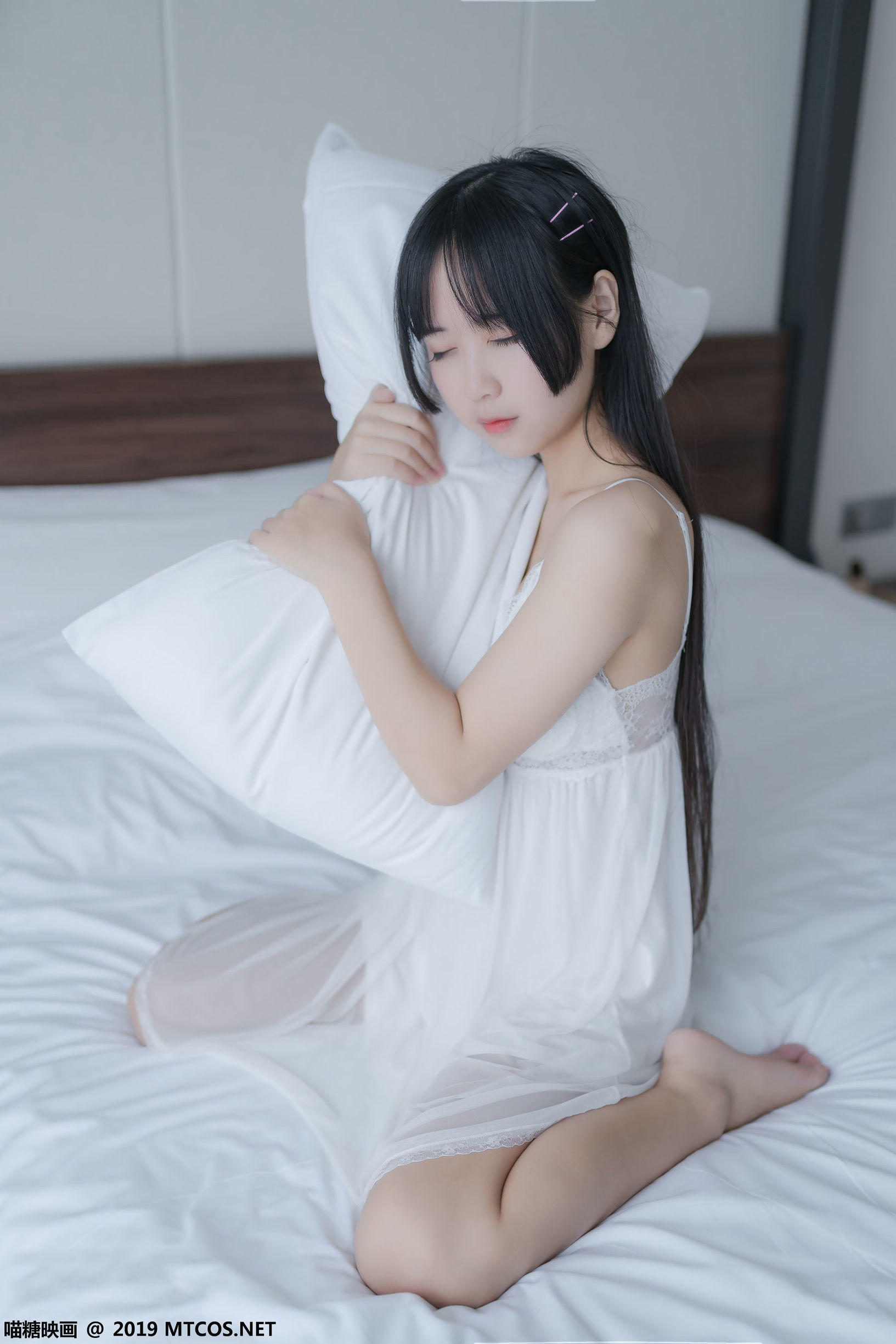 Meow Sugar Film] Vol. 069 White Gauze Skirt