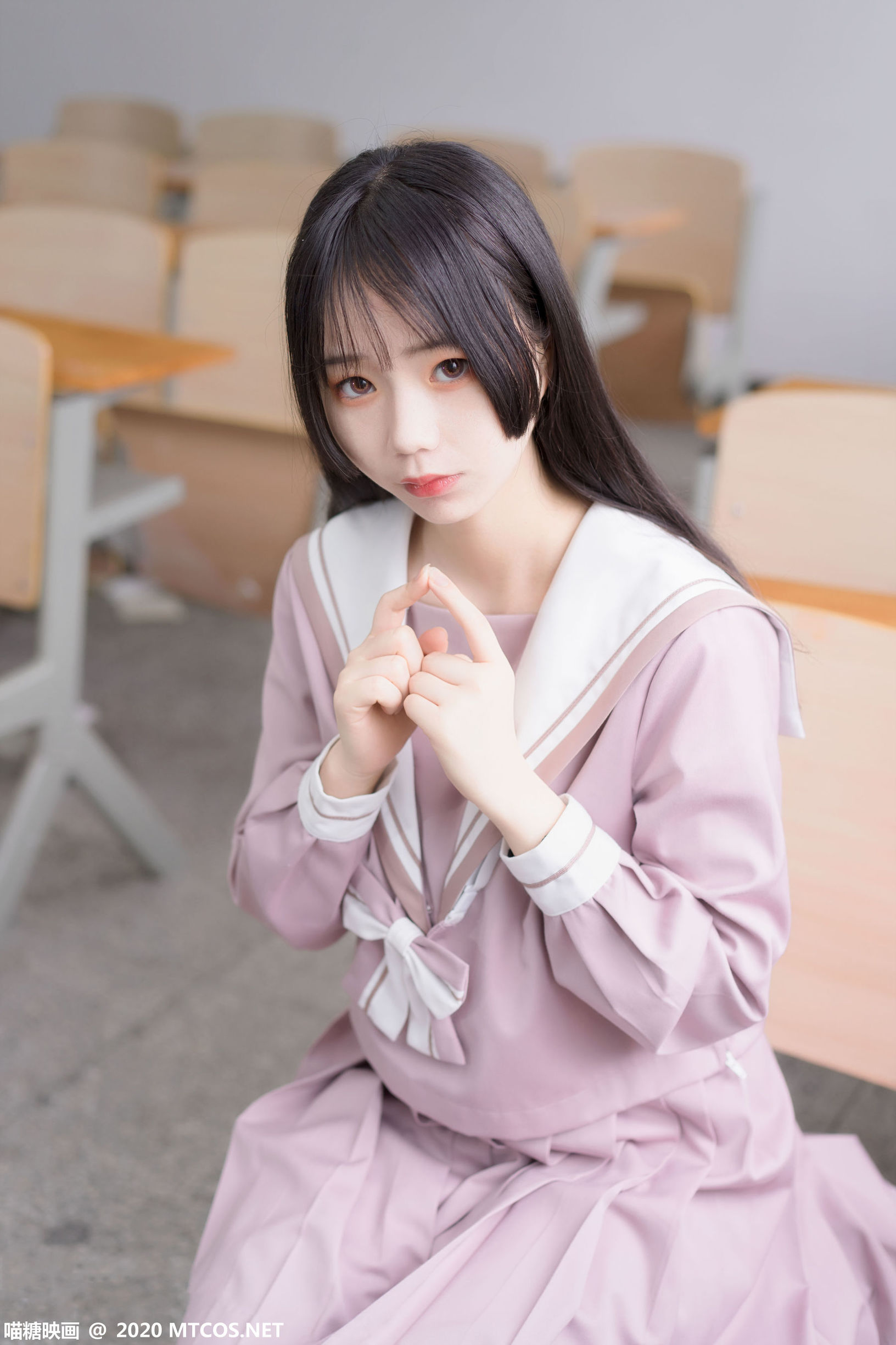 Meow Sugar Films] Vol. 074 Pink JK Miss