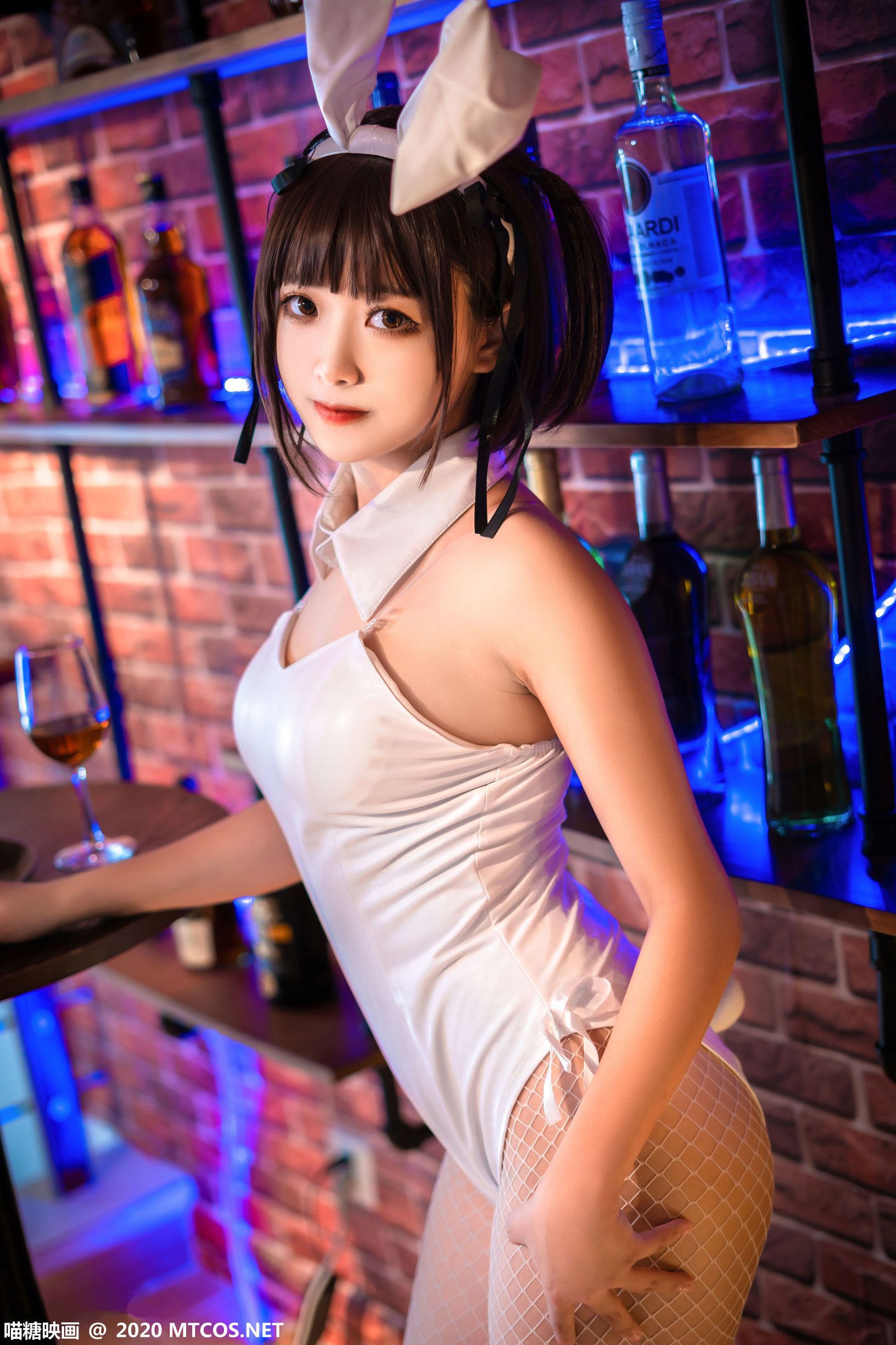 喵糖映画] VOL.080 網タイツバニーガール
