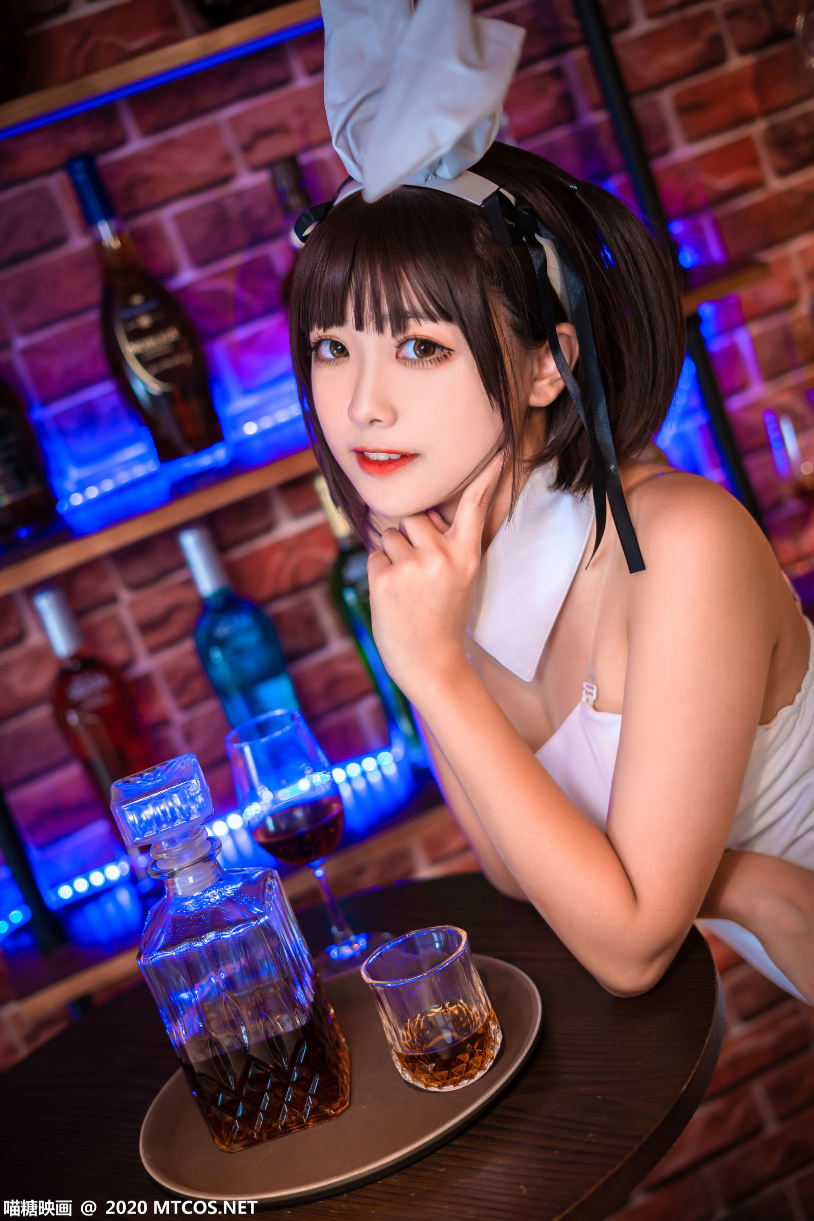 喵糖映画] VOL.080 網タイツバニーガール