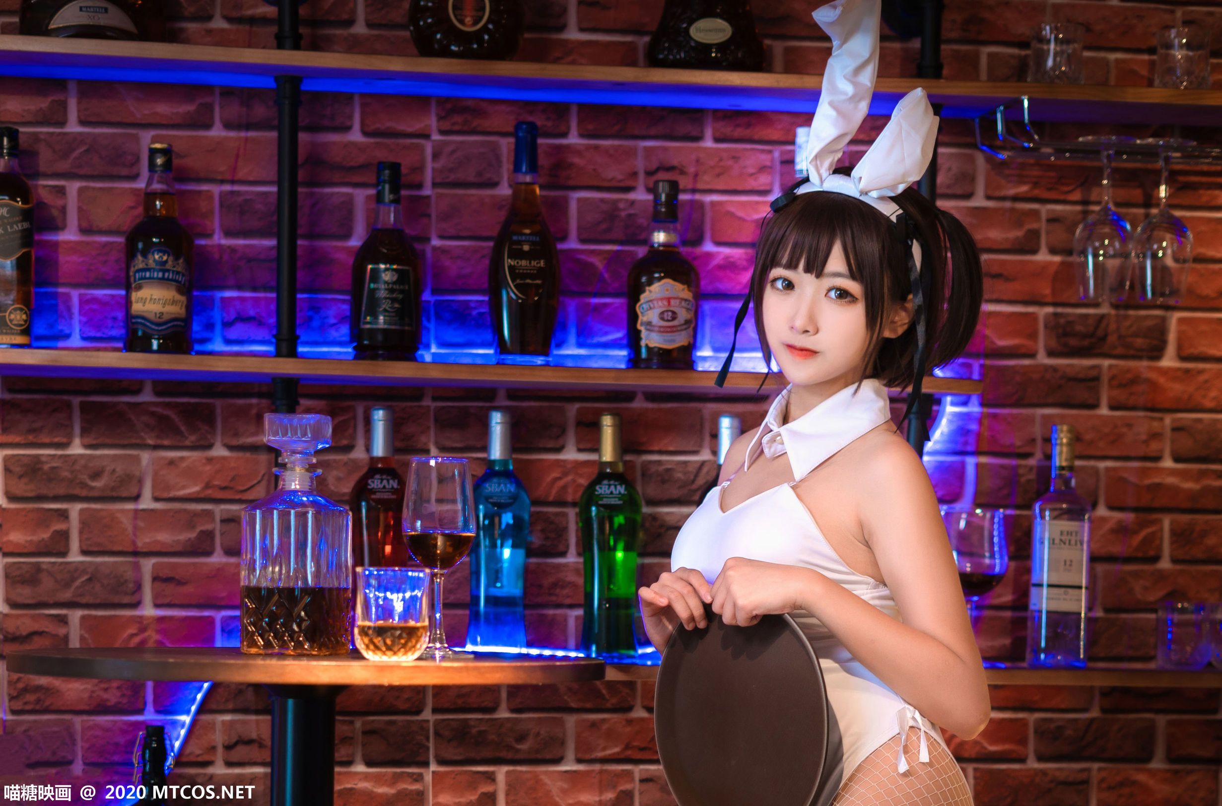 喵糖映画] VOL.080 網タイツバニーガール