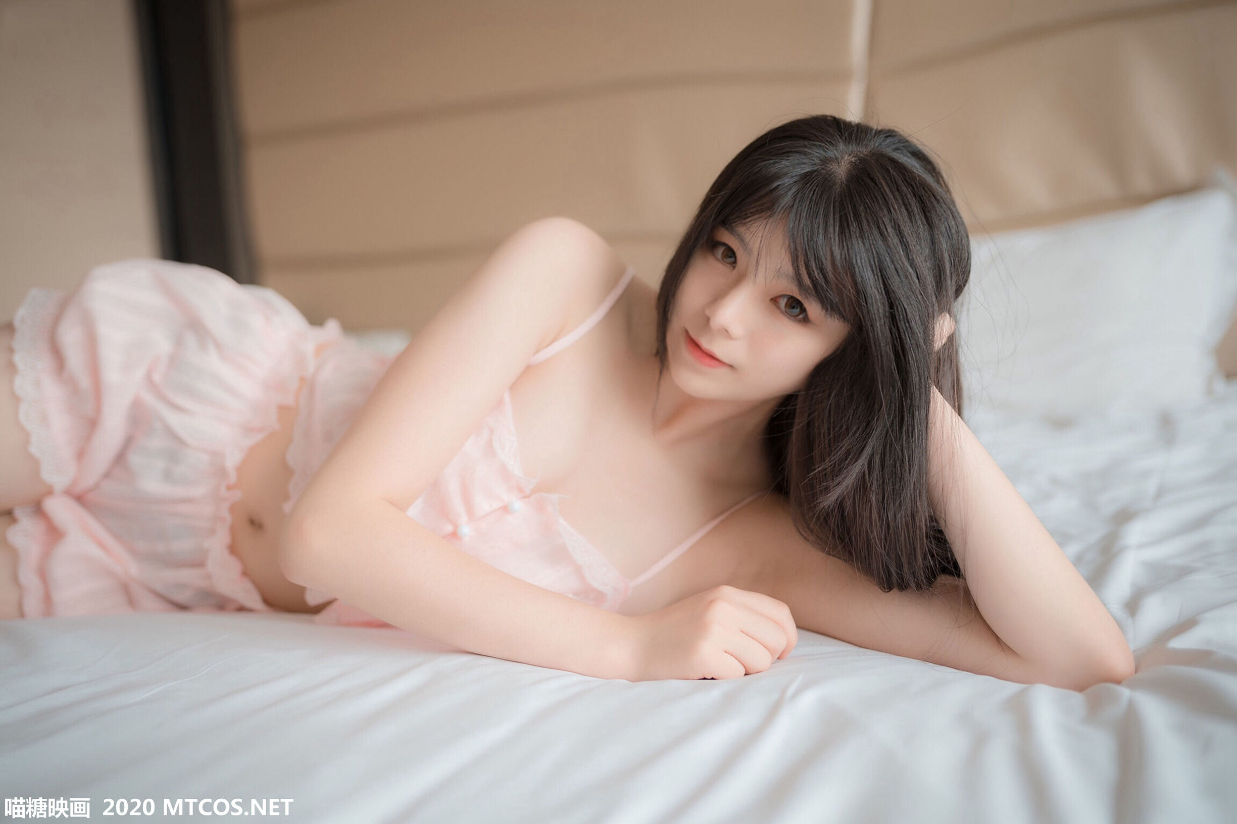 묘탕영화] VOL.104 분홍색 스트랩 잠옷