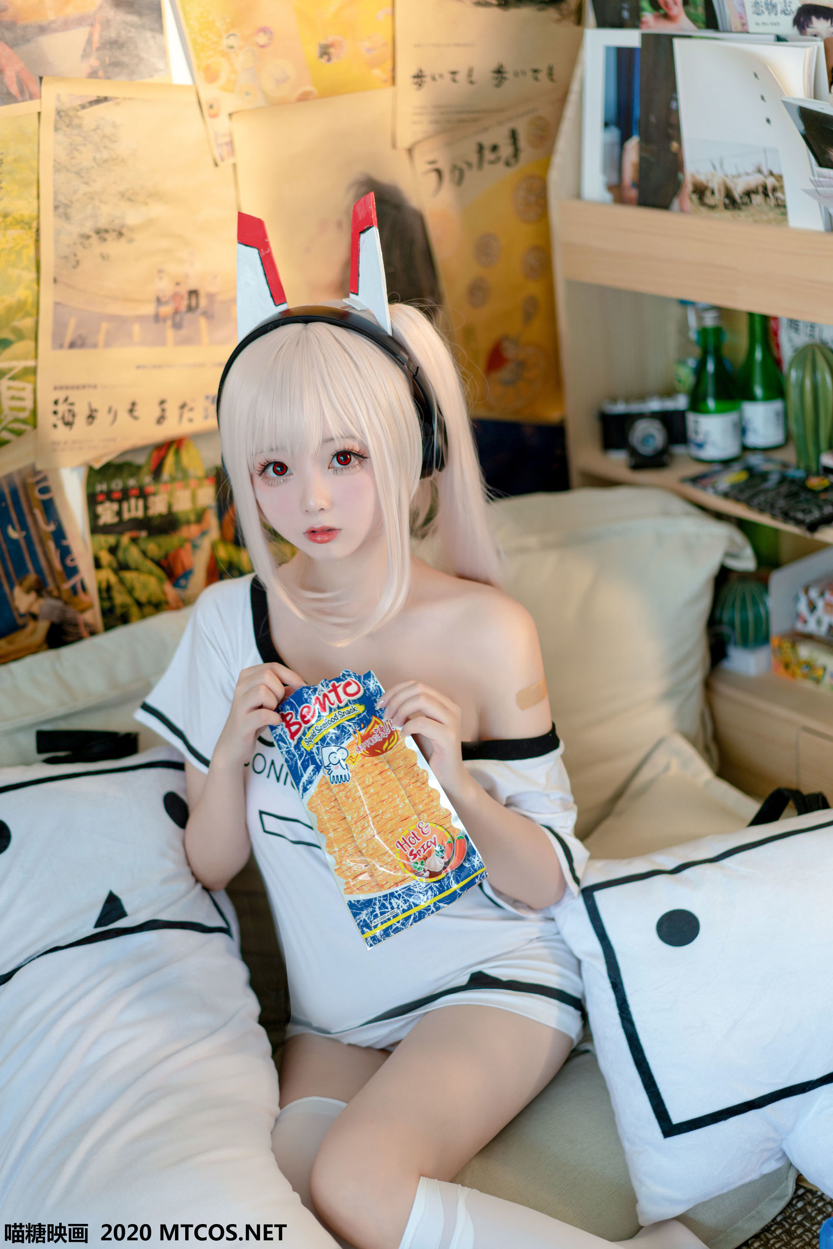 Meow Tang Film] VOL.113 "White Silk Otaku T