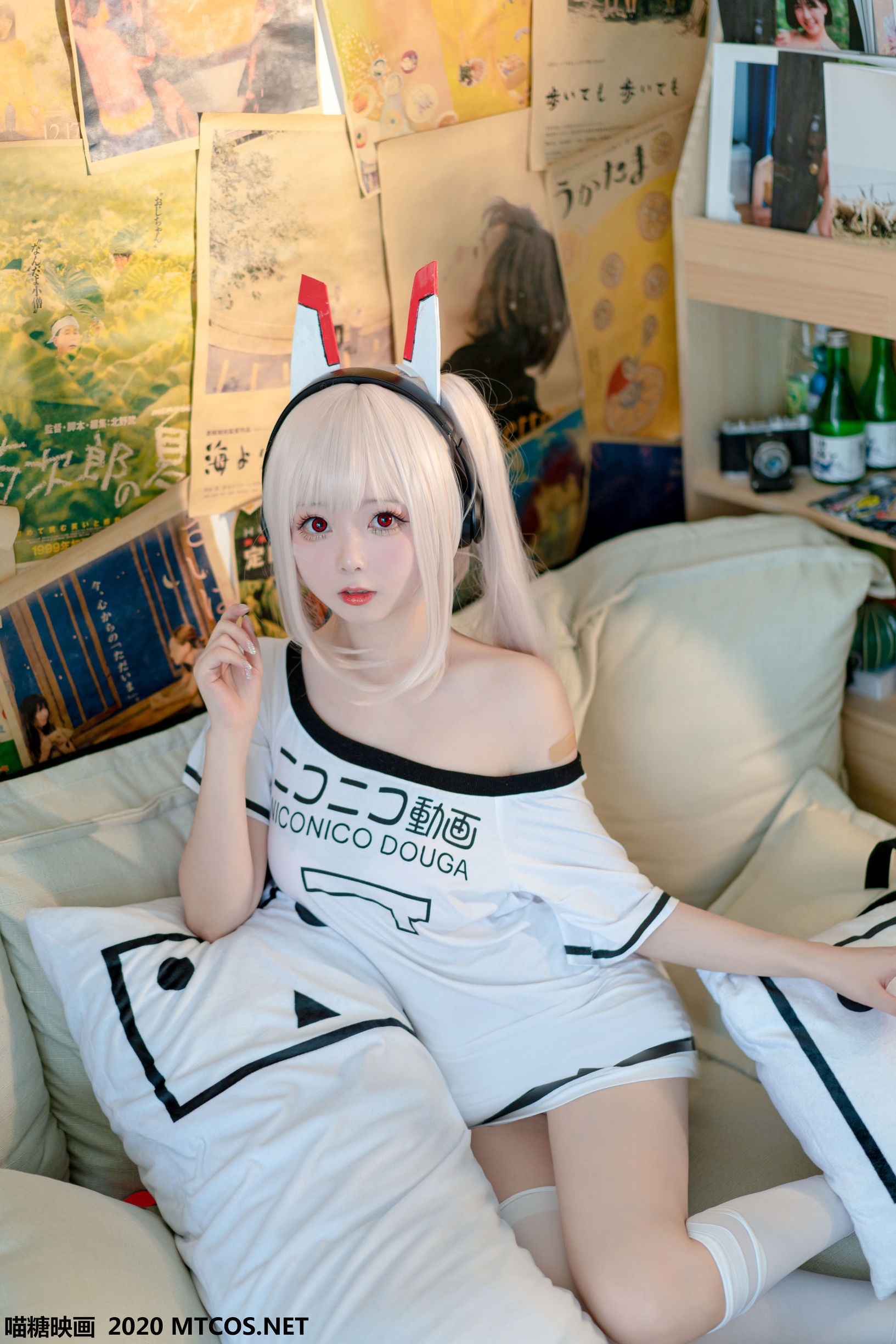 Meow Tang Film] VOL.113 "White Silk Otaku T