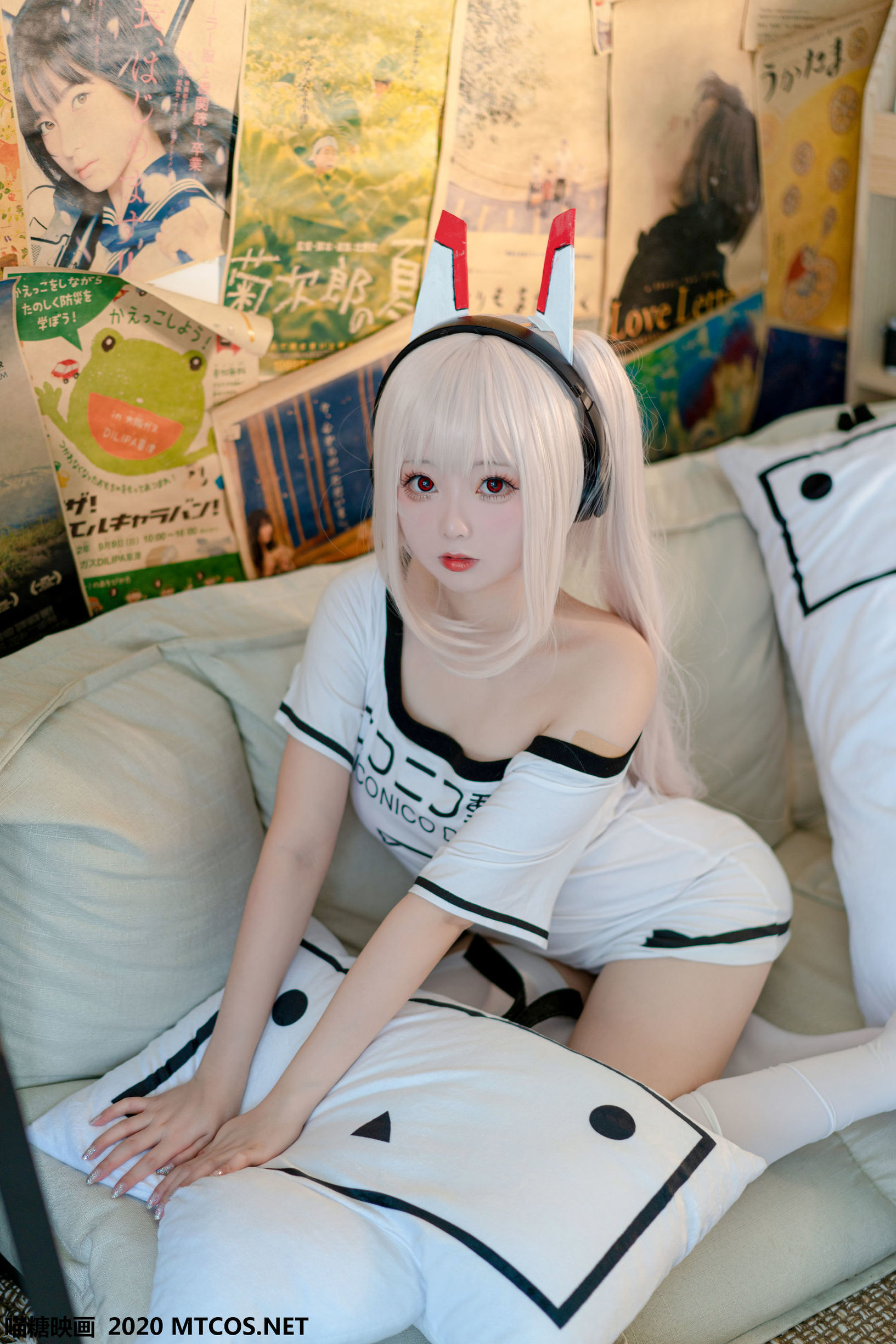 Meow Tang Film] VOL.113 "White Silk Otaku T
