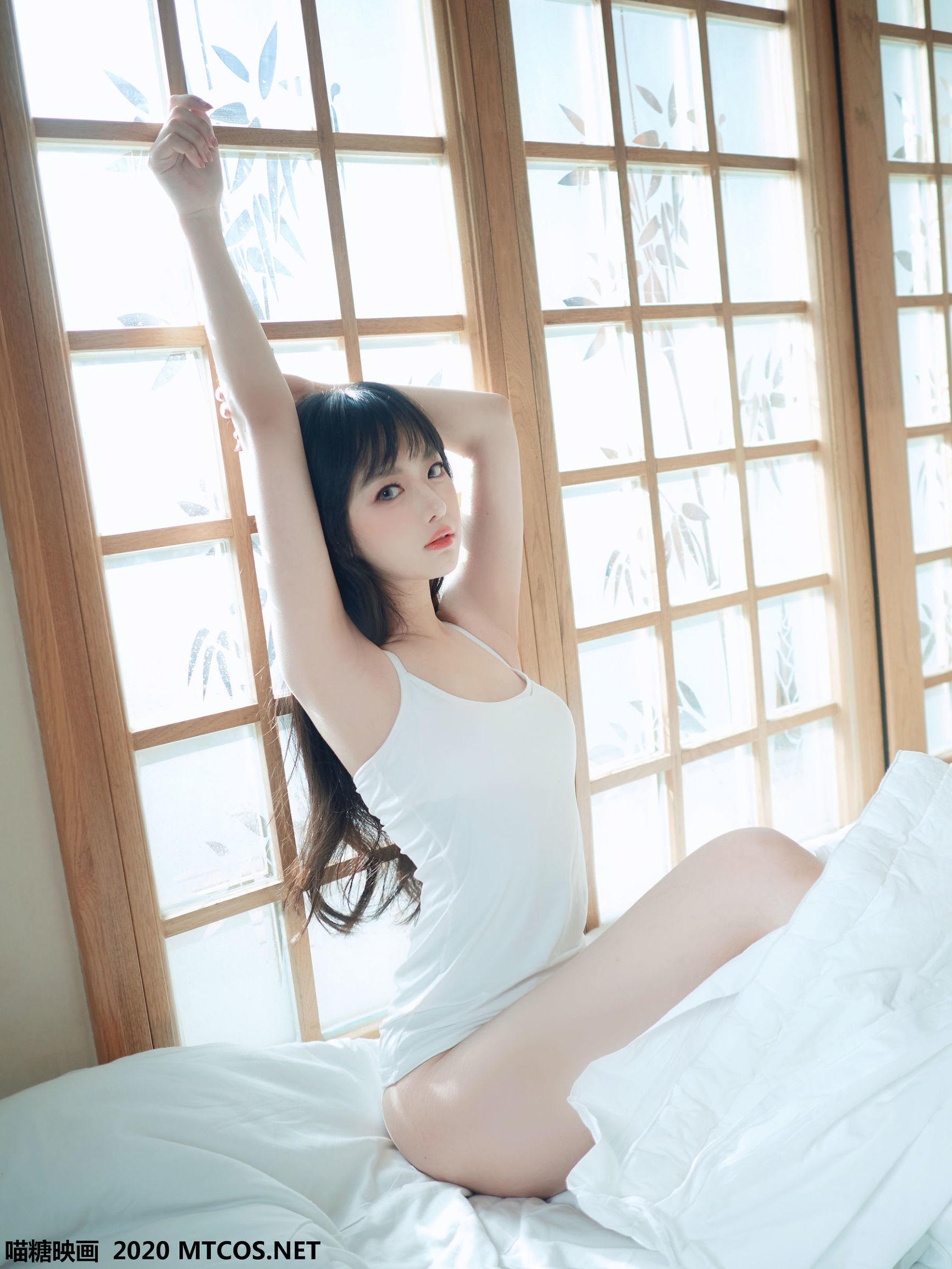 เมียวตังยิ้งฮวา] VOL.143 สไตล์ญี่ปุ่น เสื้อทีเชิ้ตขาว ส่วนตัว