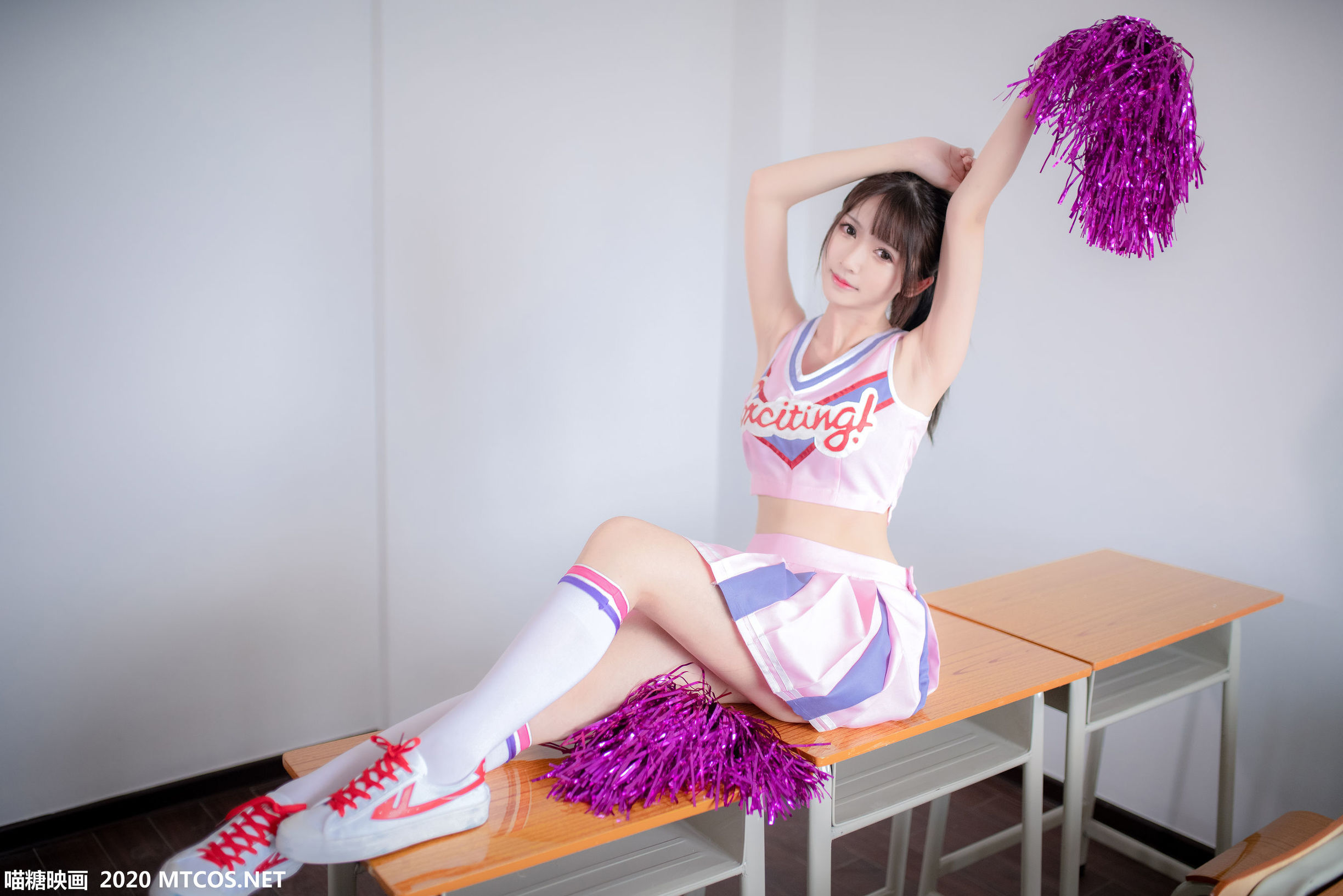 喵糖映画] Vol.152 チアリーダー少女の礼服