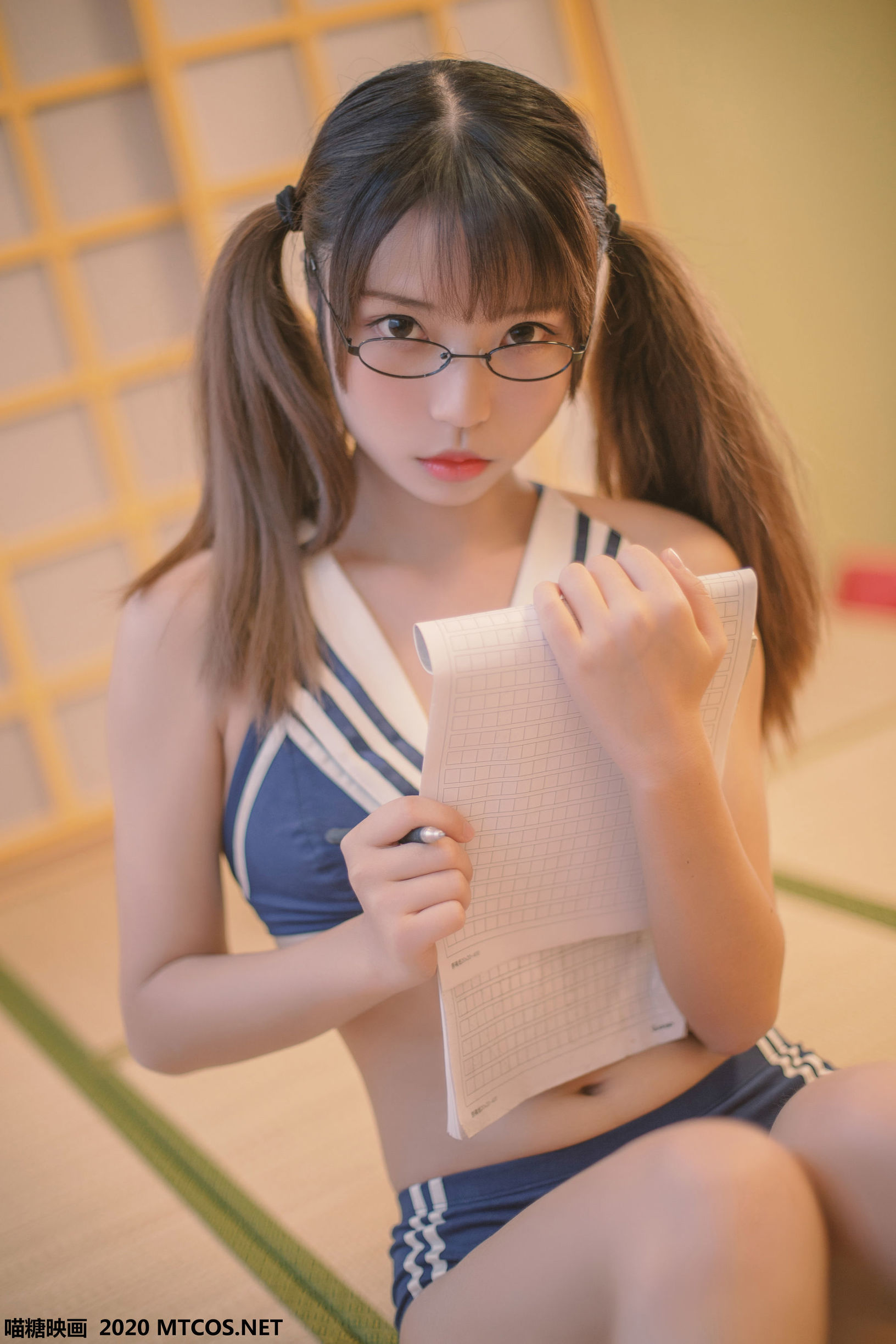 Miêu Đường Điện Ảnh] VOL.153 Đồ bơi xanh trắng