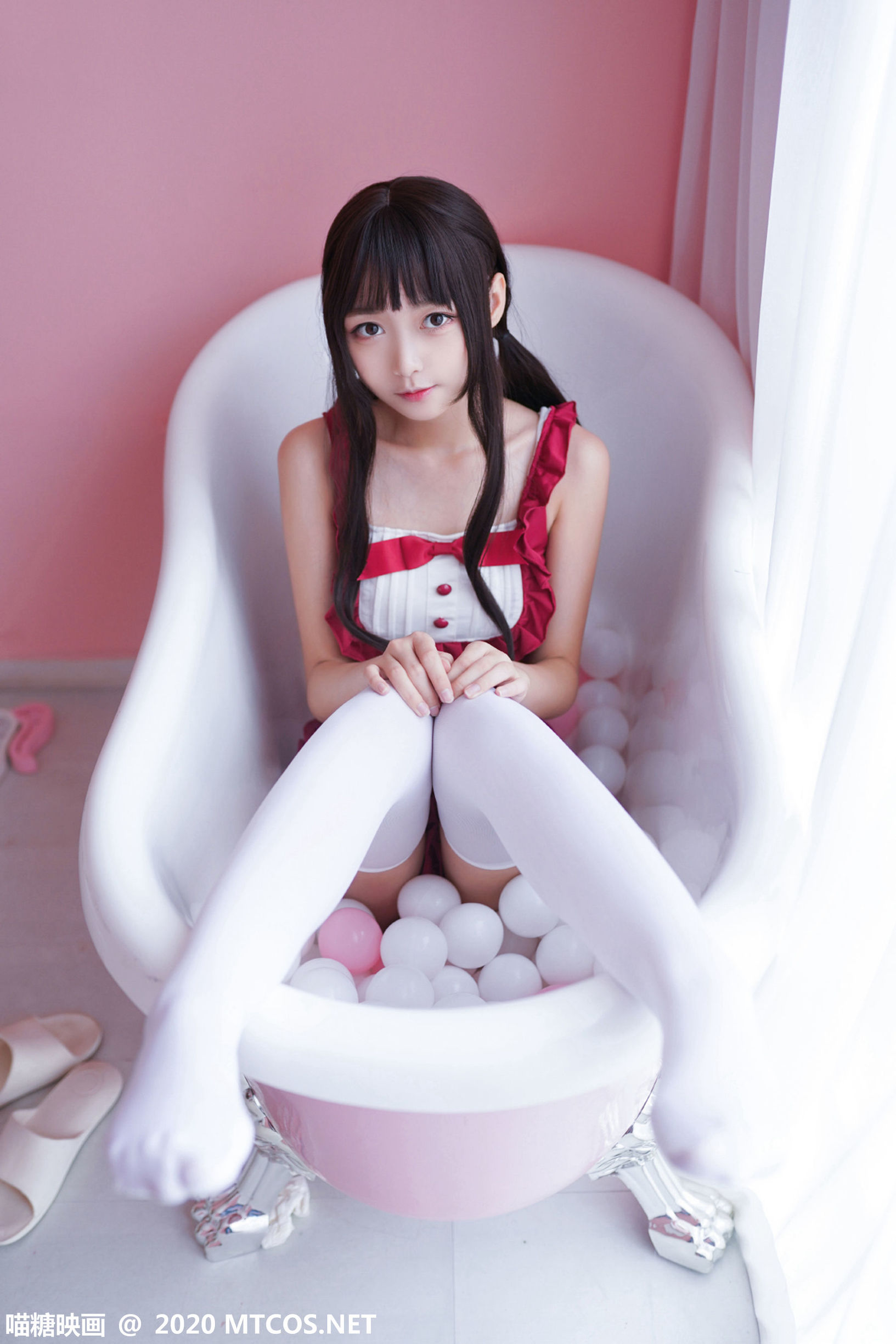 Meow Sugar Film] VOL.179 Pink Bathtub Bubbles