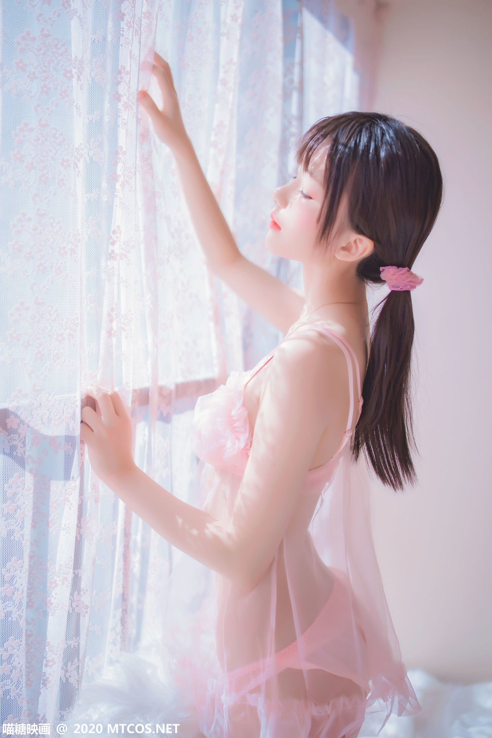 喵糖映画] VOL.189 ピンク系軽纱