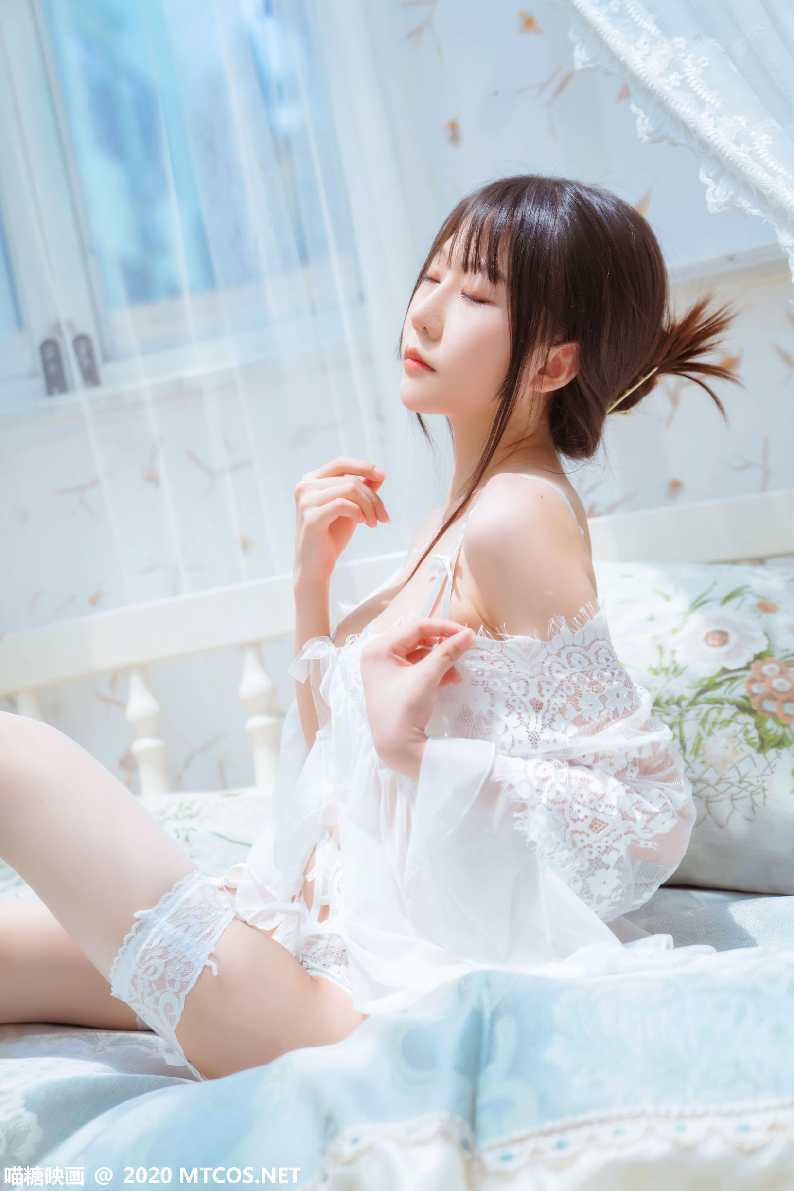 Miaotang Film] VOL.197 White Skirt Light Gauze