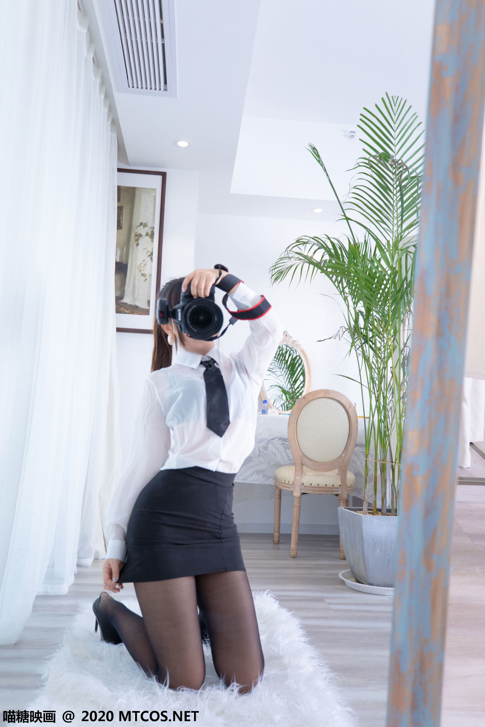 Miaotang Film] Vol. 202: OL Uniform Skirt