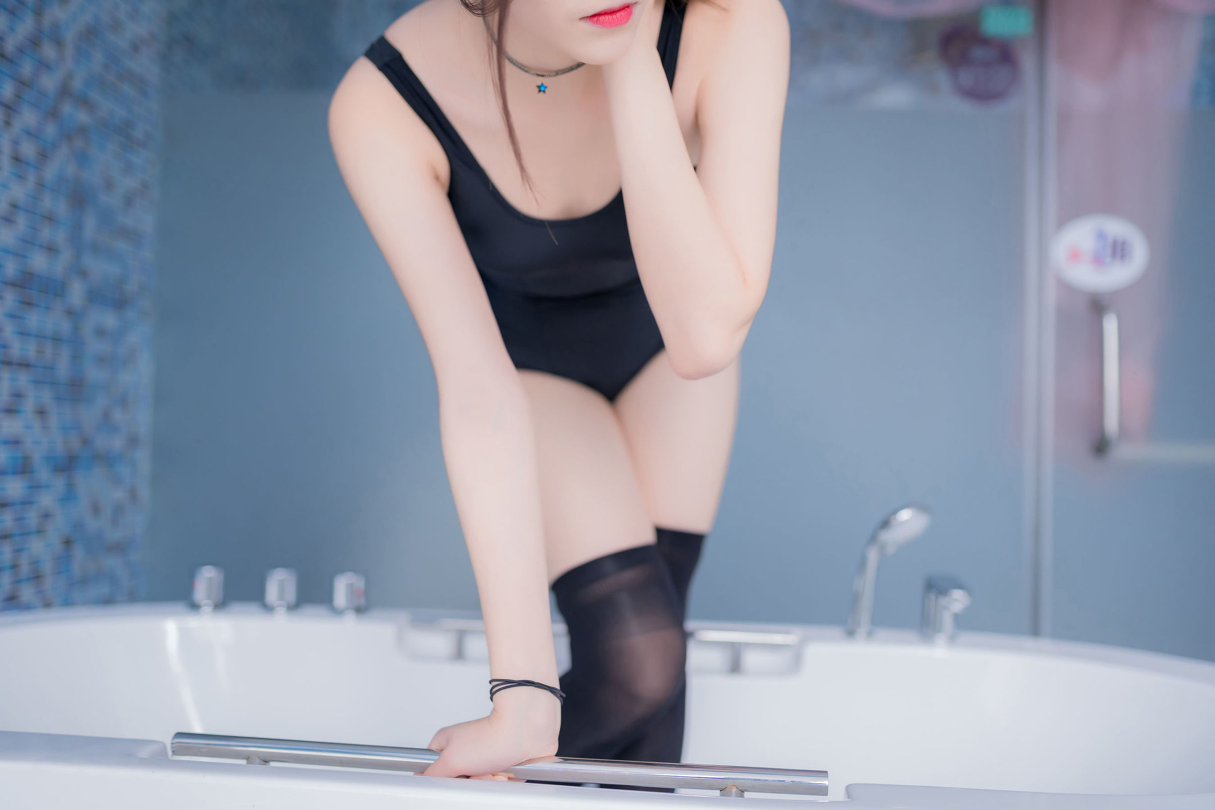 Meow Sugar Film] VOL.231 Black School Swimsuit