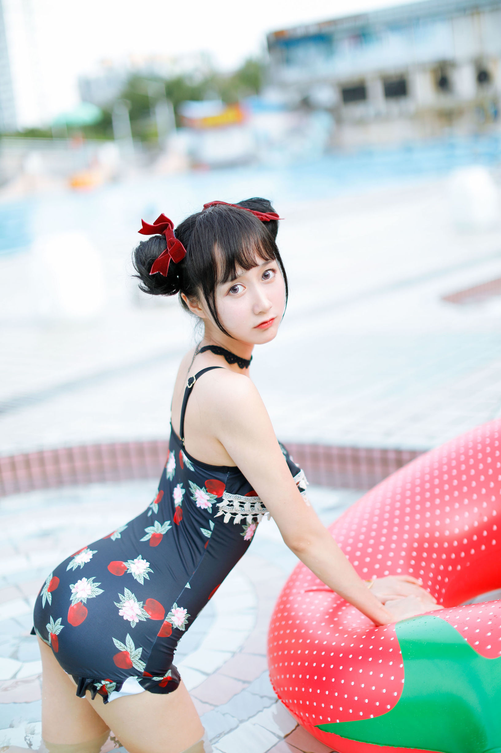 Miaotang Phim] Vol.239 Áo tắm dâu tây