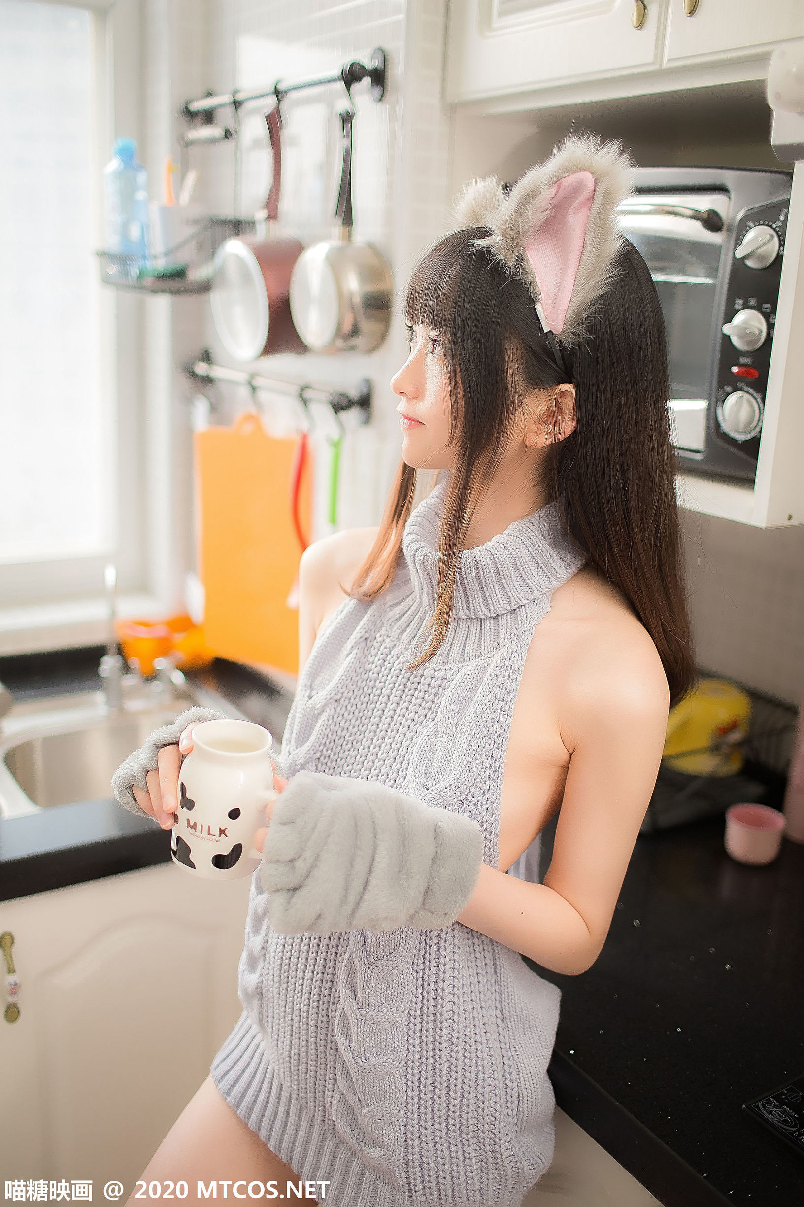 Miêu Đường Điện Ảnh] VOL.274 Áo len xanh của Moe Nương