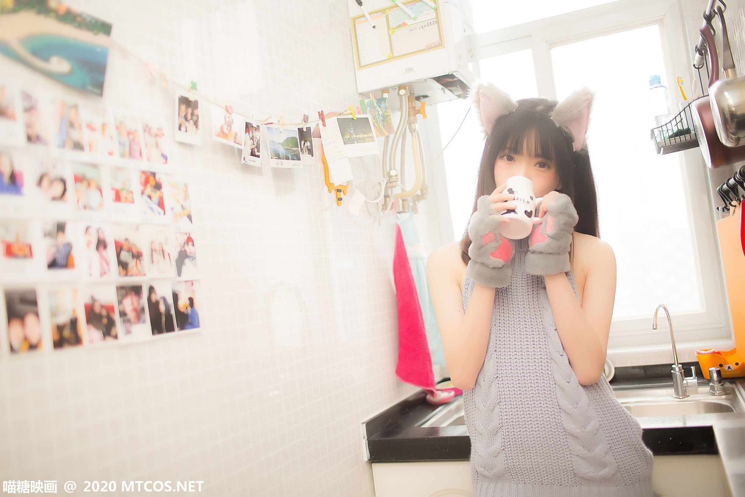 Miêu Đường Điện Ảnh] VOL.274 Áo len xanh của Moe Nương