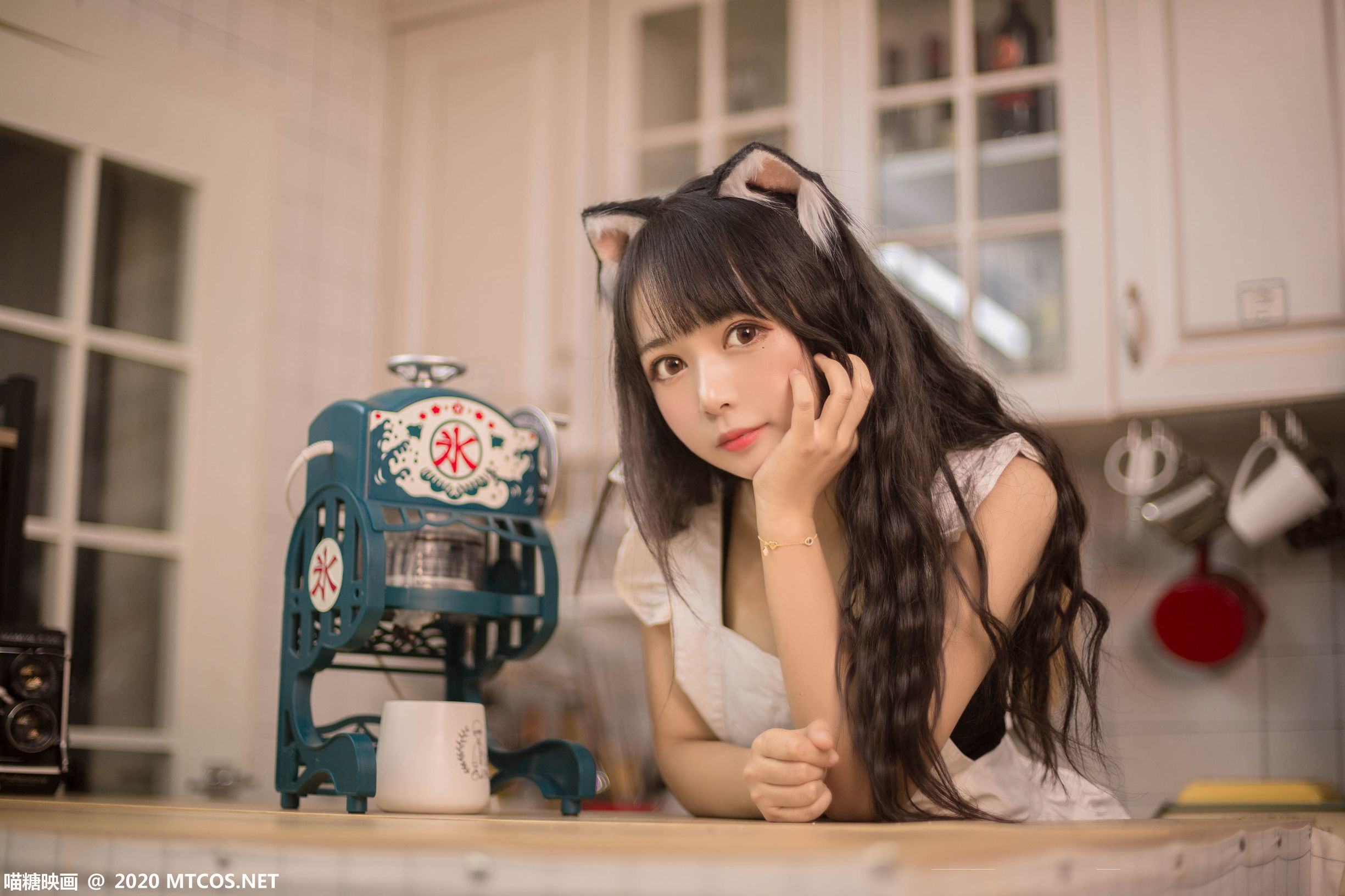 喵糖映画] Vol.296 厨房の猫娘