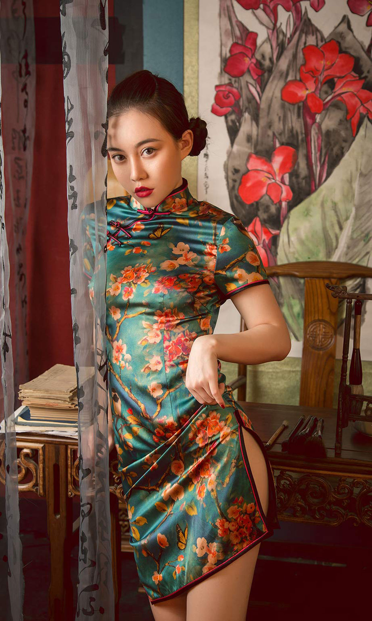 ยูโก๋ชวนไอยูวัตถุ] No.1577 เมิ่งสิบ朵&หลิวบางนี ชื่นใจกับพระจันทร์