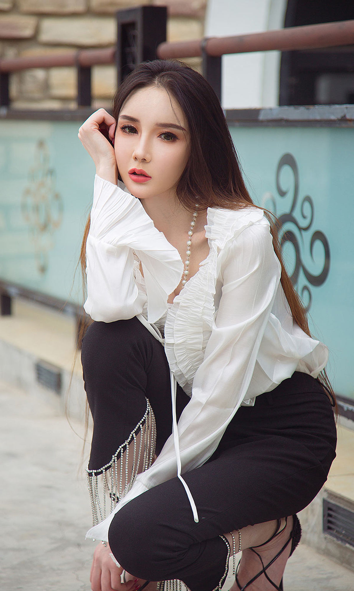 You Guo Quan Ai You Wu] No.1594 Rainbow & A Yinu'er Waya & Jin Zilin & Qiao Yuyu & Lao Xue & Luo Mi & COCO Xiaoman Flowers
