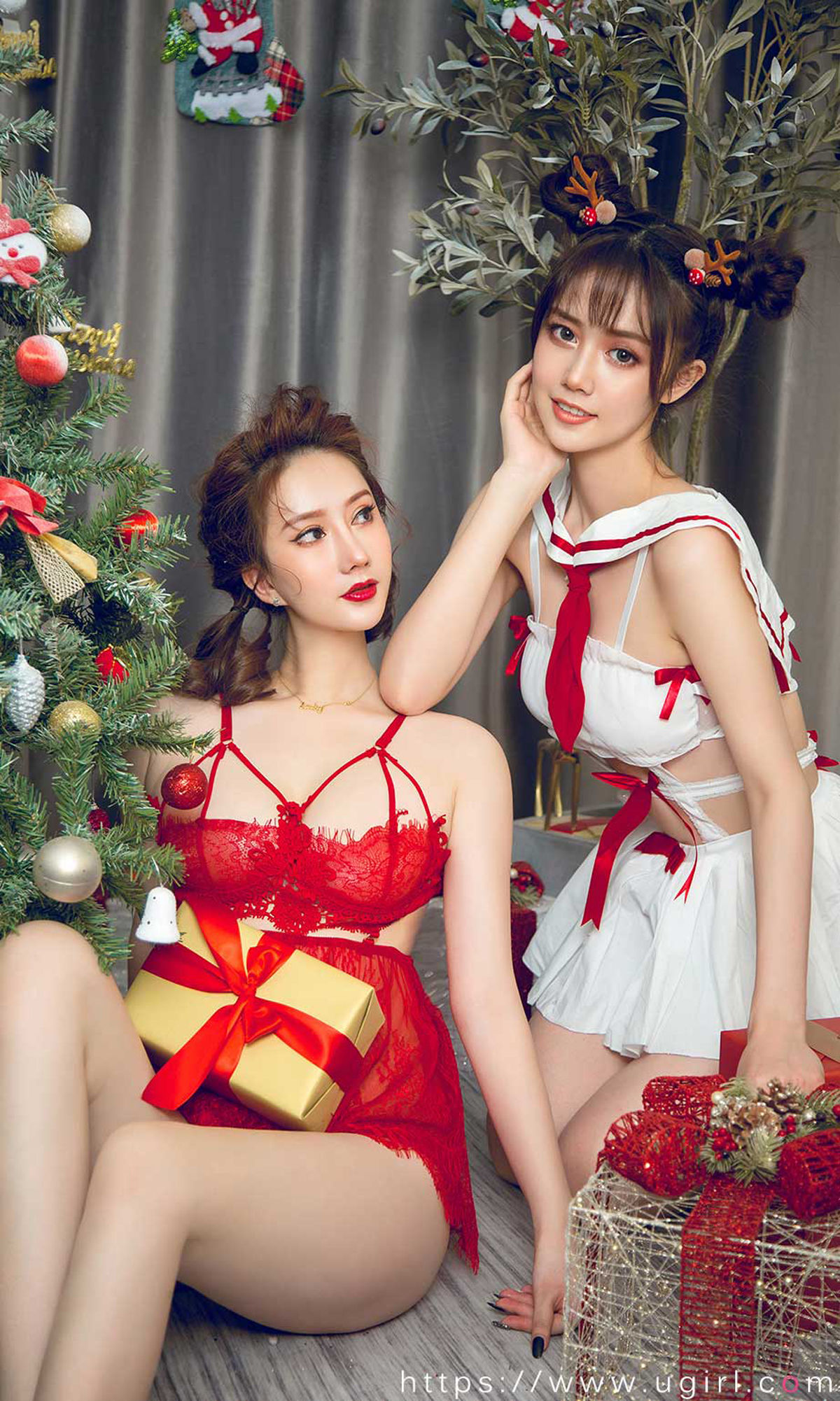 ユーグォケンアイユウブツ] No.1680 スー・シャオマン＆トウ・シャオタン クリスマスの姉妹が狂歡に来る