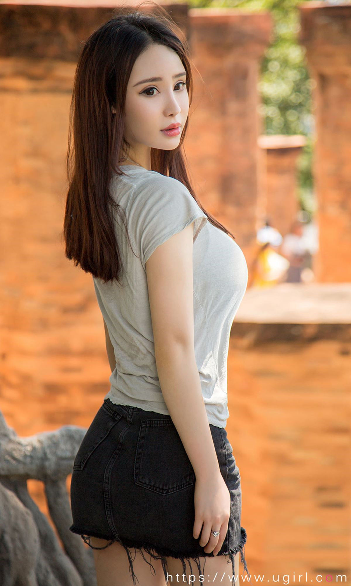 Ugirls] No.1805 Vichy Lãng Mạn Xanh