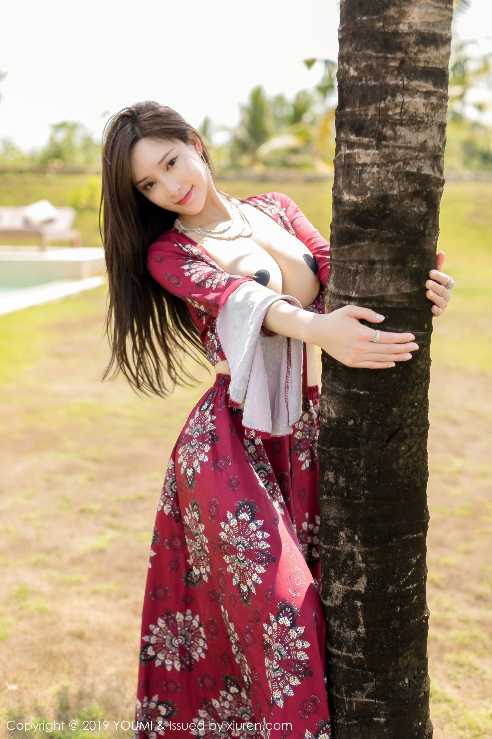 YouMi] Tập 383 Nai Ping Tu Fei Yuan Ai Cuo Chou Hei Qiong