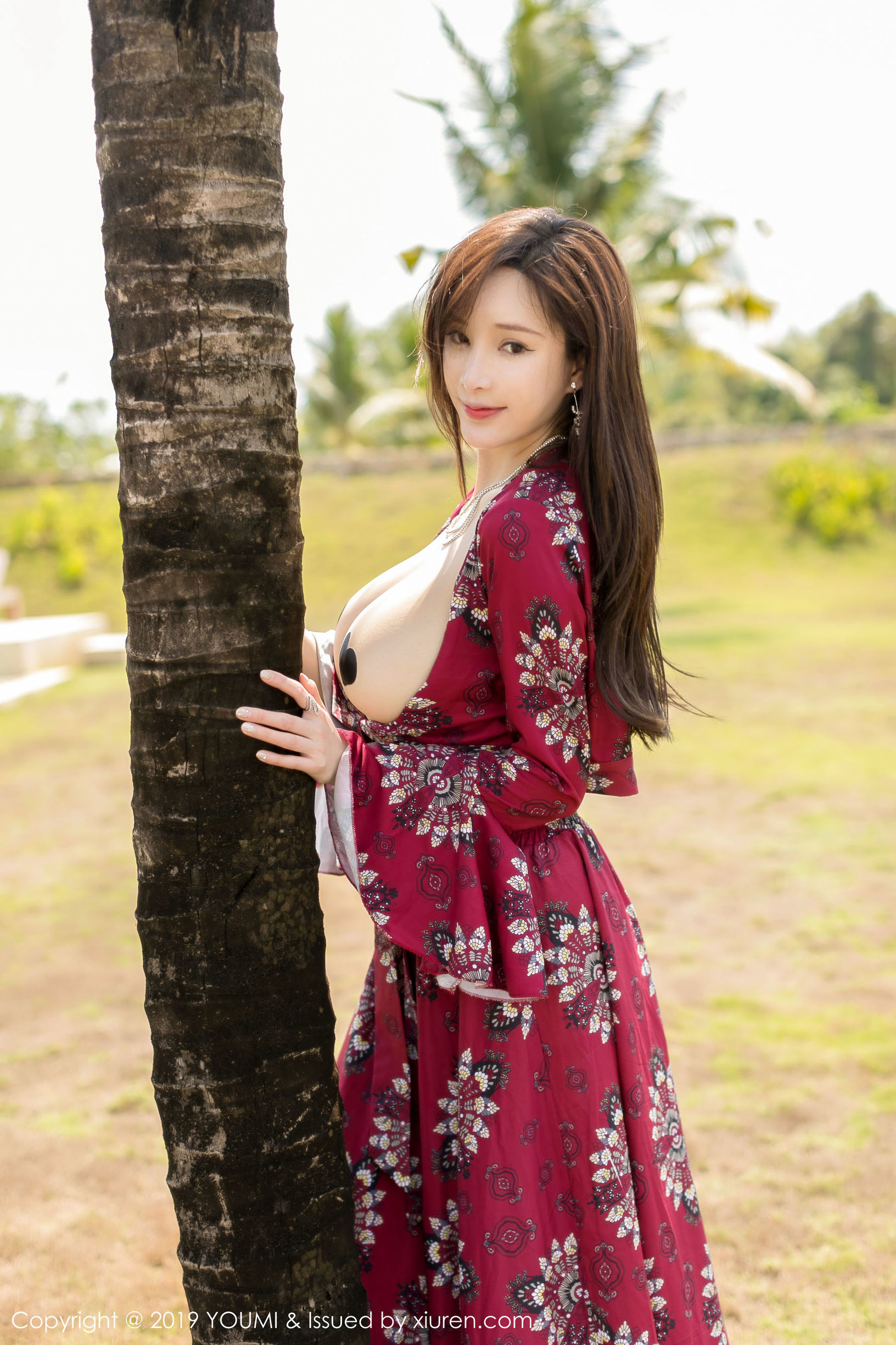 YouMi] Tập 383 Nai Ping Tu Fei Yuan Ai Cuo Chou Hei Qiong