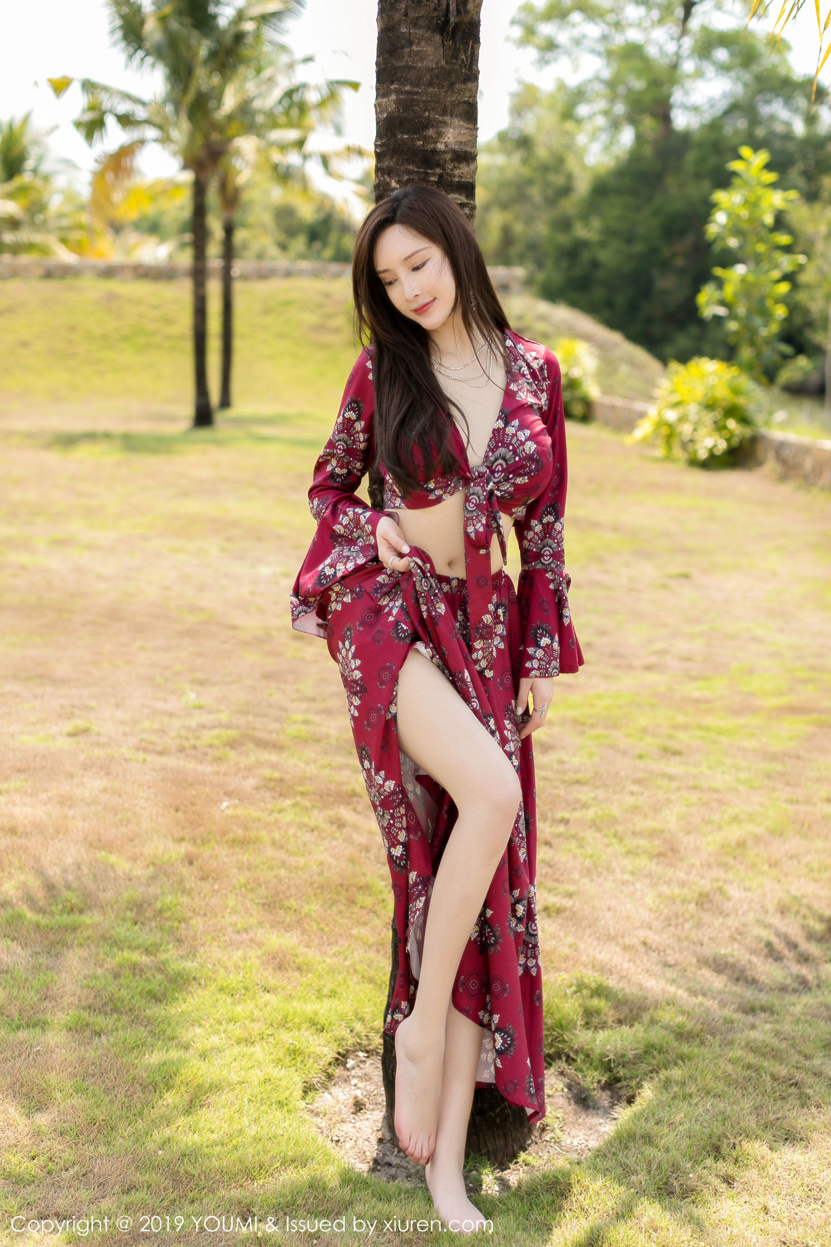 YouMi] Tập 383 Nai Ping Tu Fei Yuan Ai Cuo Chou Hei Qiong