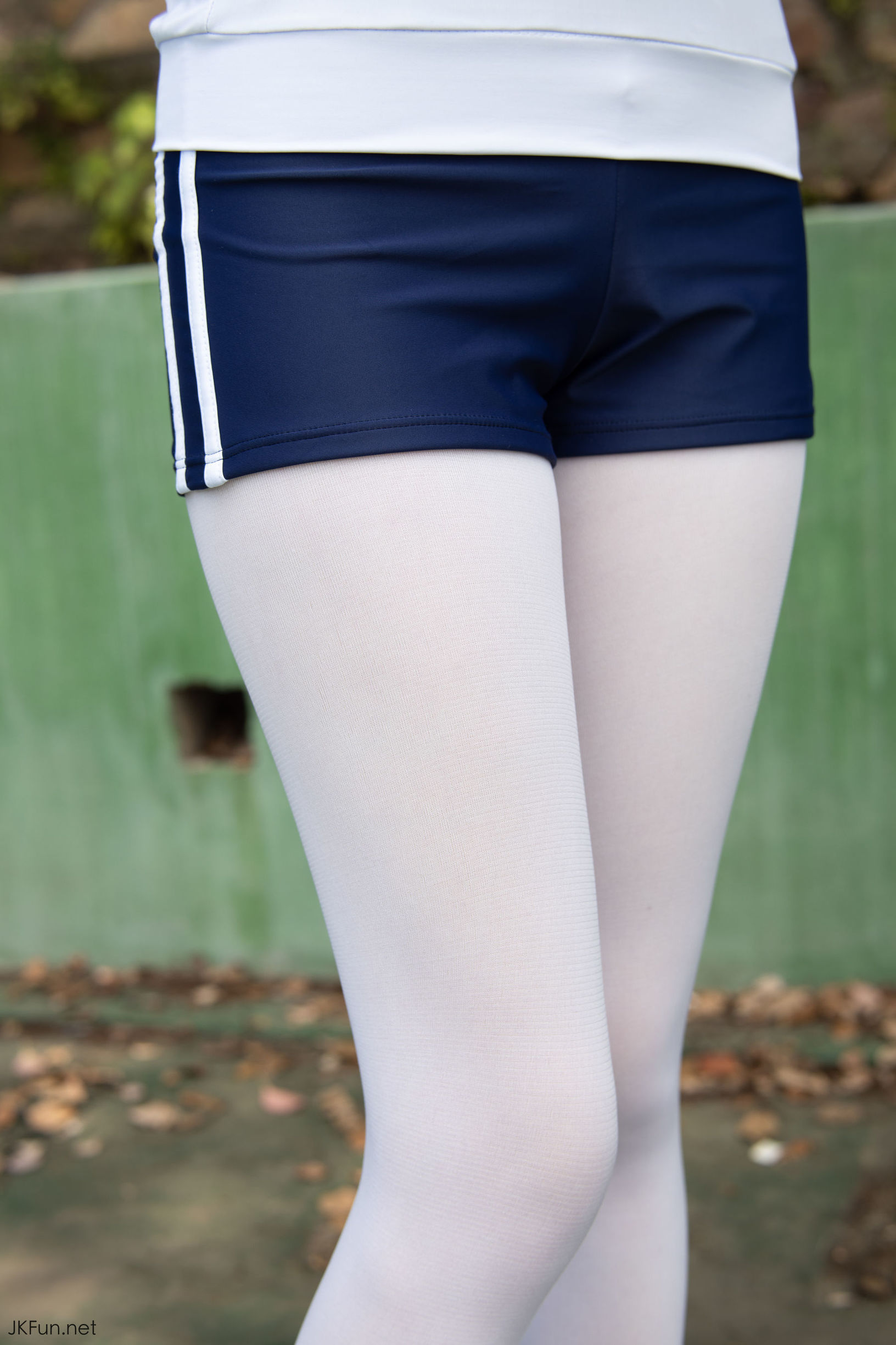 Sen Luo Consortium] Aika 80D White Silk Outdoor Gymnastic Uniform