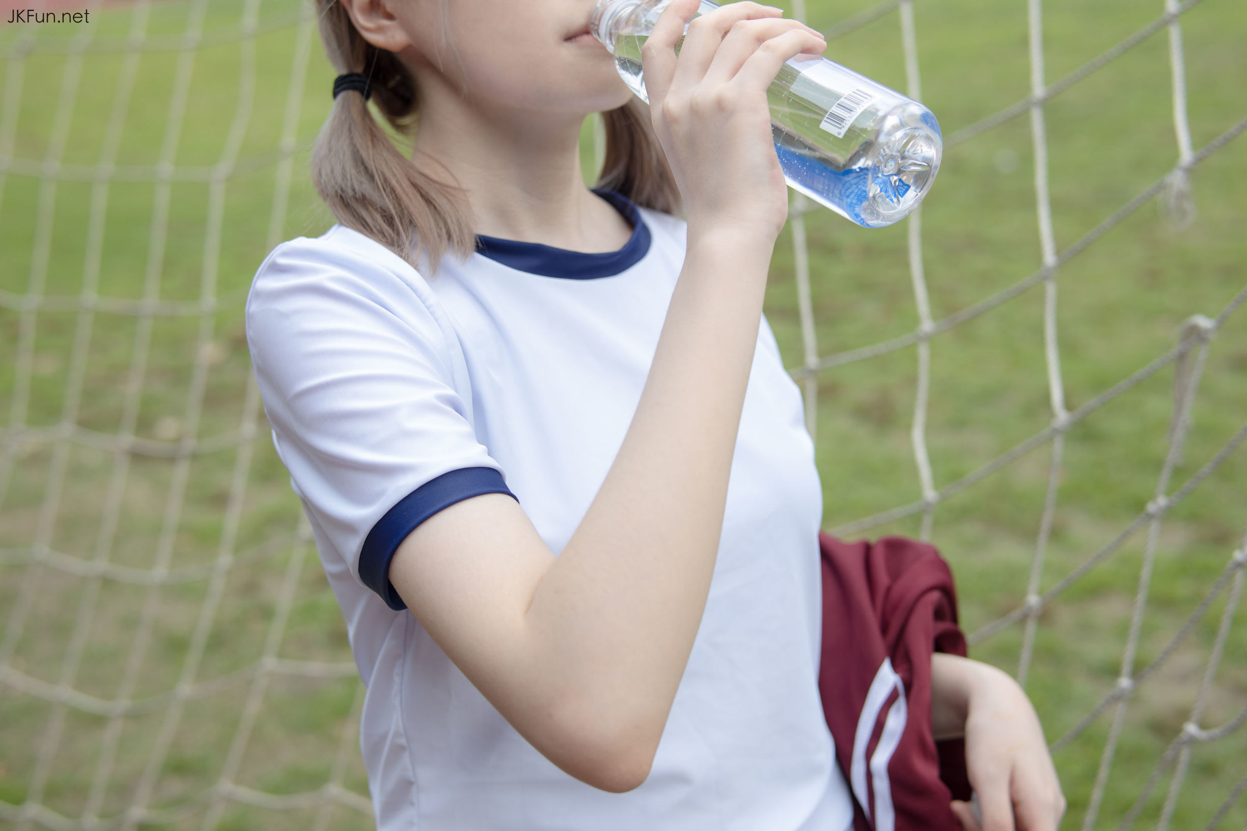 Sen Luo Consortium] Aika 80D White Silk Outdoor Gymnastic Uniform