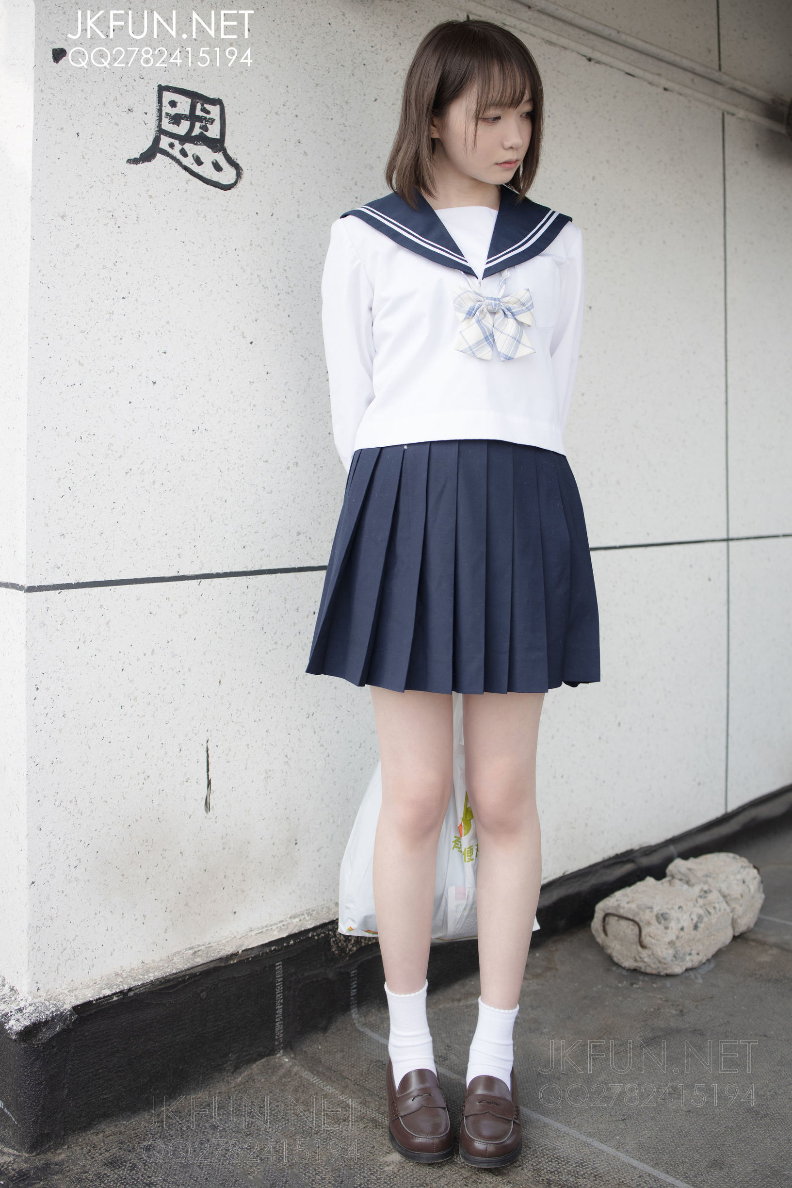 เซนโลว์ ไช่ตวน] JKFUN-002 ไอคะ น้องสาวน่ารัก เท้าด้วยผ้าไหม