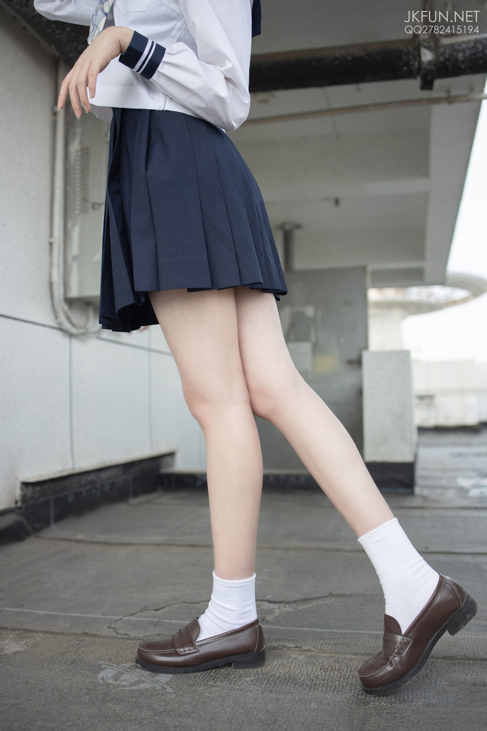 เซนโลว์ ไช่ตวน] JKFUN-002 ไอคะ น้องสาวน่ารัก เท้าด้วยผ้าไหม