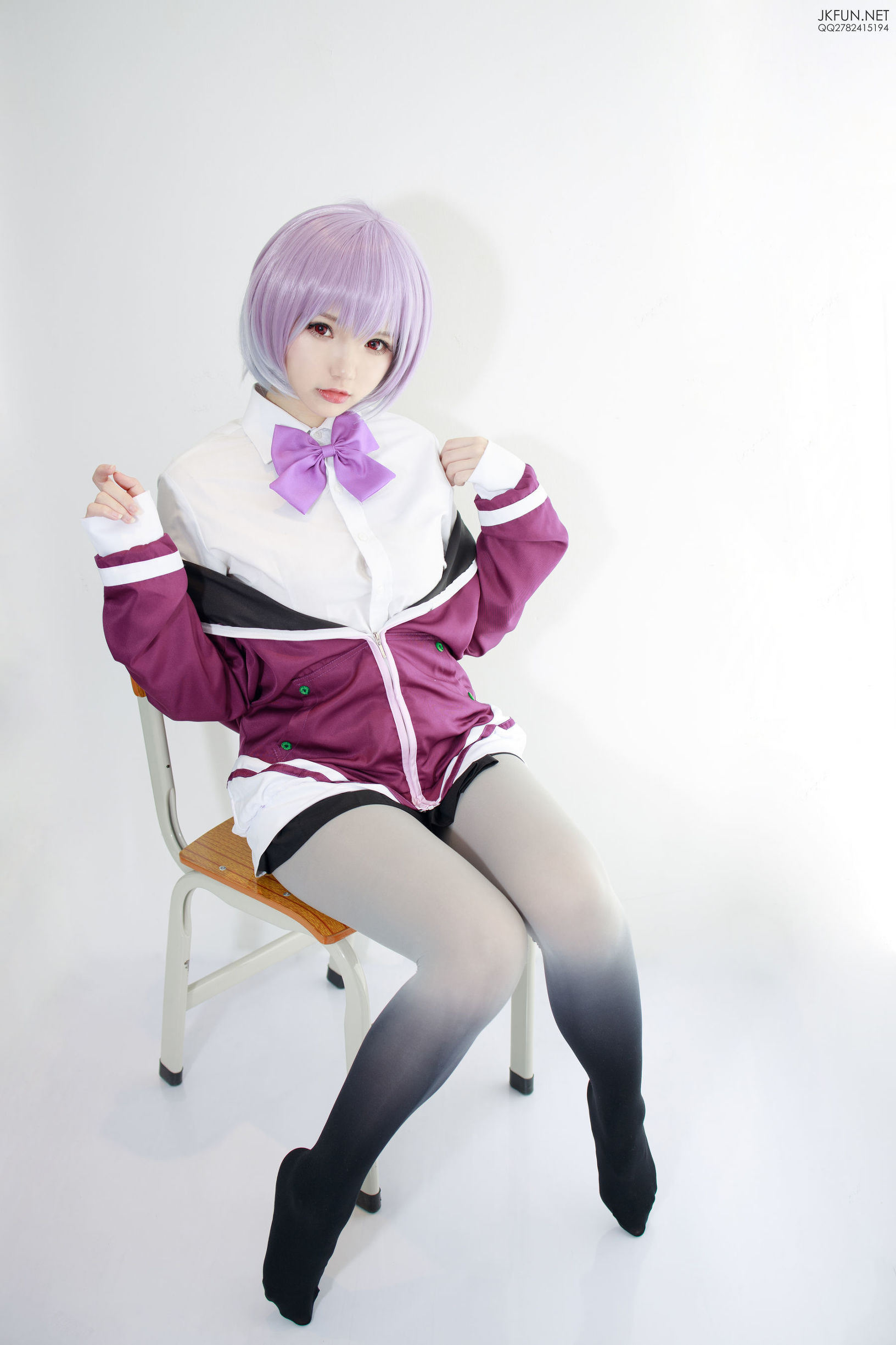 シンラ財団] JKFUN-004 雪晴 コスプレイヤー