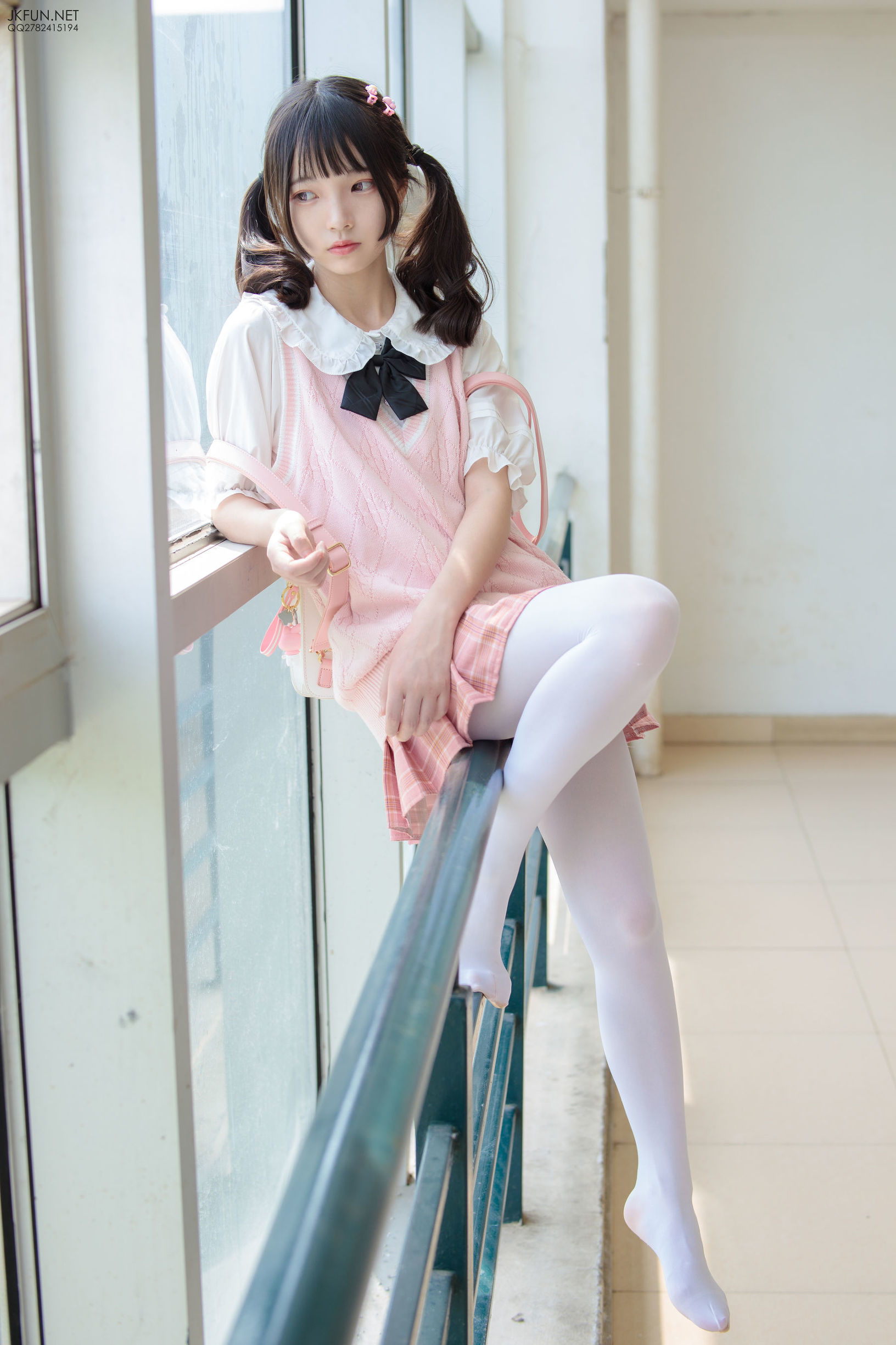 Sen Luo Consortium] JKFUN-007 Mo Mo 80D White Silk