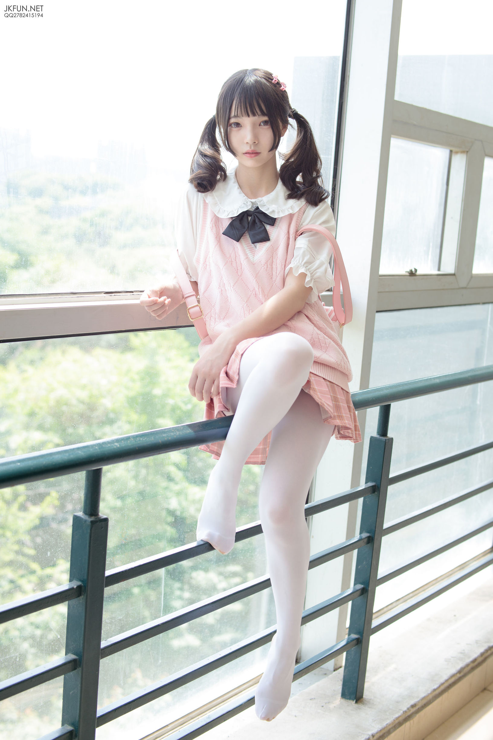 Sen Luo Consortium] JKFUN-007 Mo Mo 80D White Silk