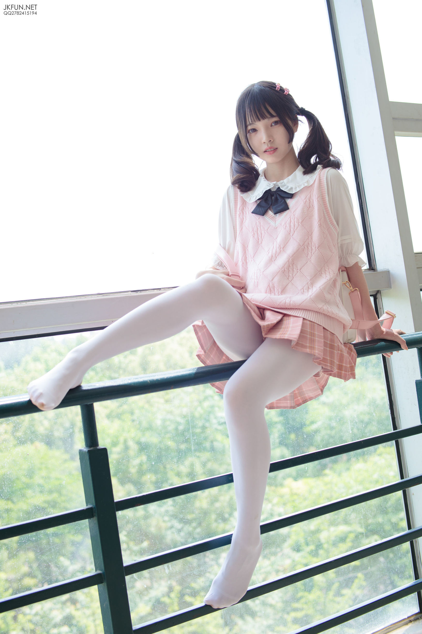 Sen Luo Consortium] JKFUN-007 Mo Mo 80D White Silk