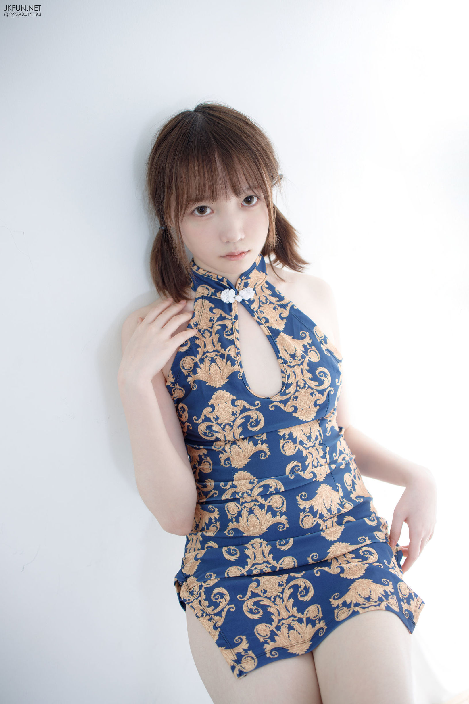 เซนโล๋ไคตวน] JKFUN-008 Aika 60D ถุงน่องขาว เหยียบ ซอส เนื้อห่อ