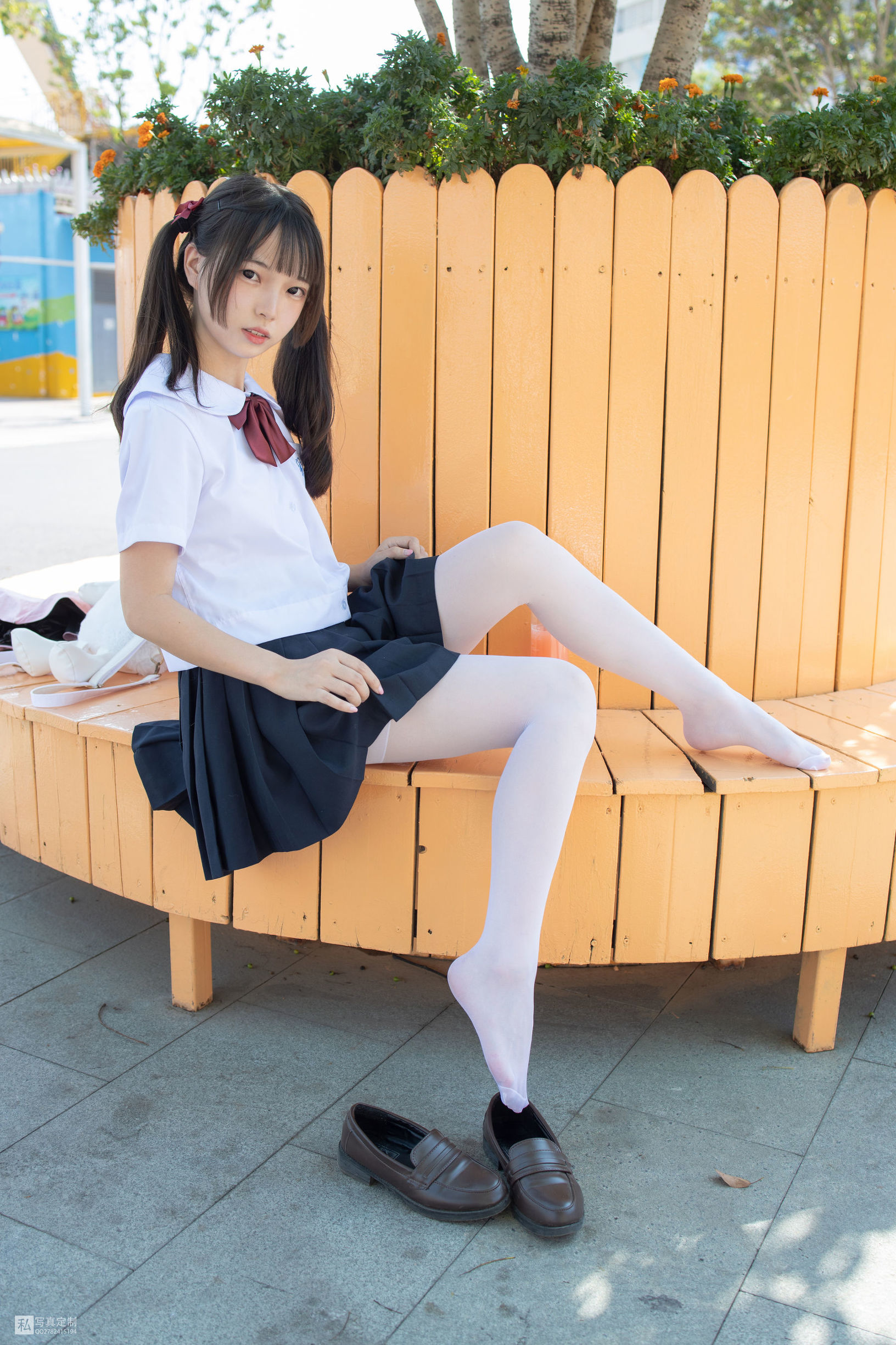 Senluo Consortium] JKFUN-026 Mo Mo 15D White Silk Ice Cream Amusement Park