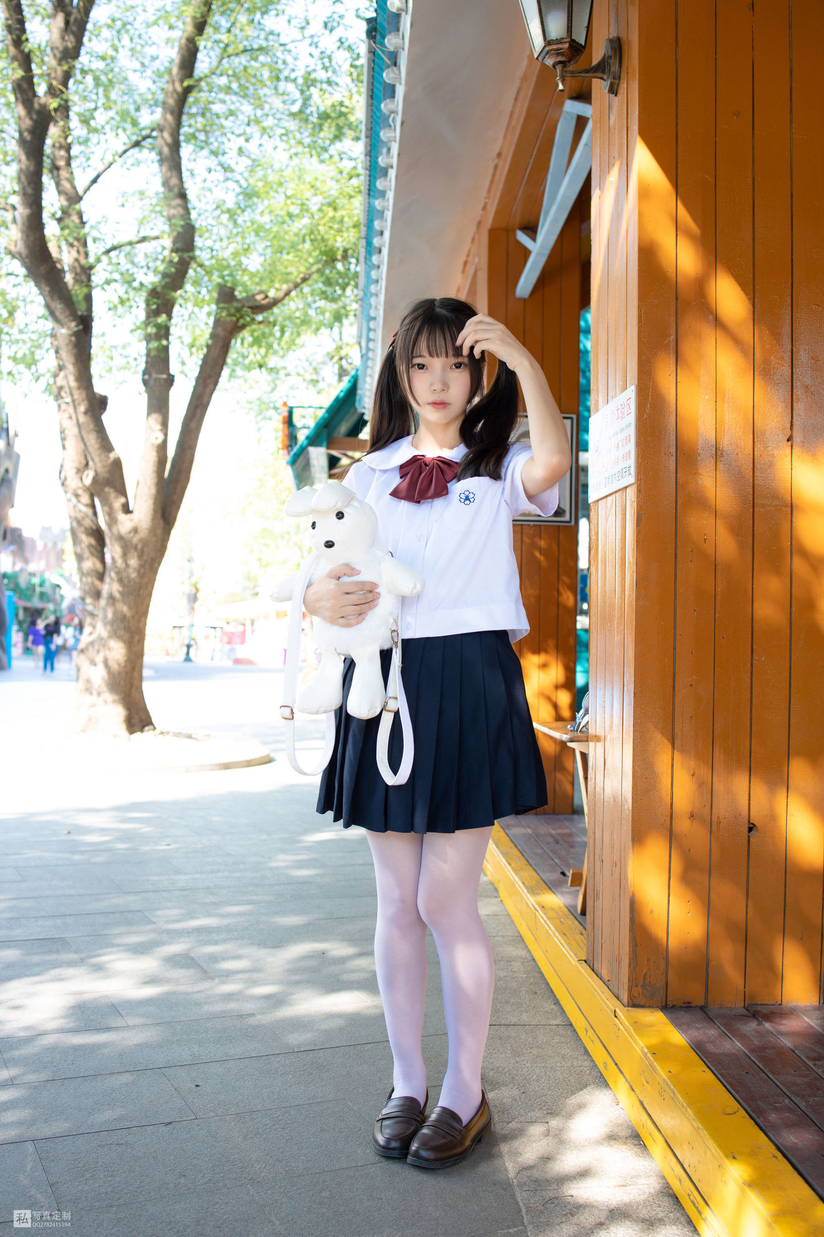Senluo Consortium] JKFUN-026 Mo Mo 15D White Silk Ice Cream Amusement Park