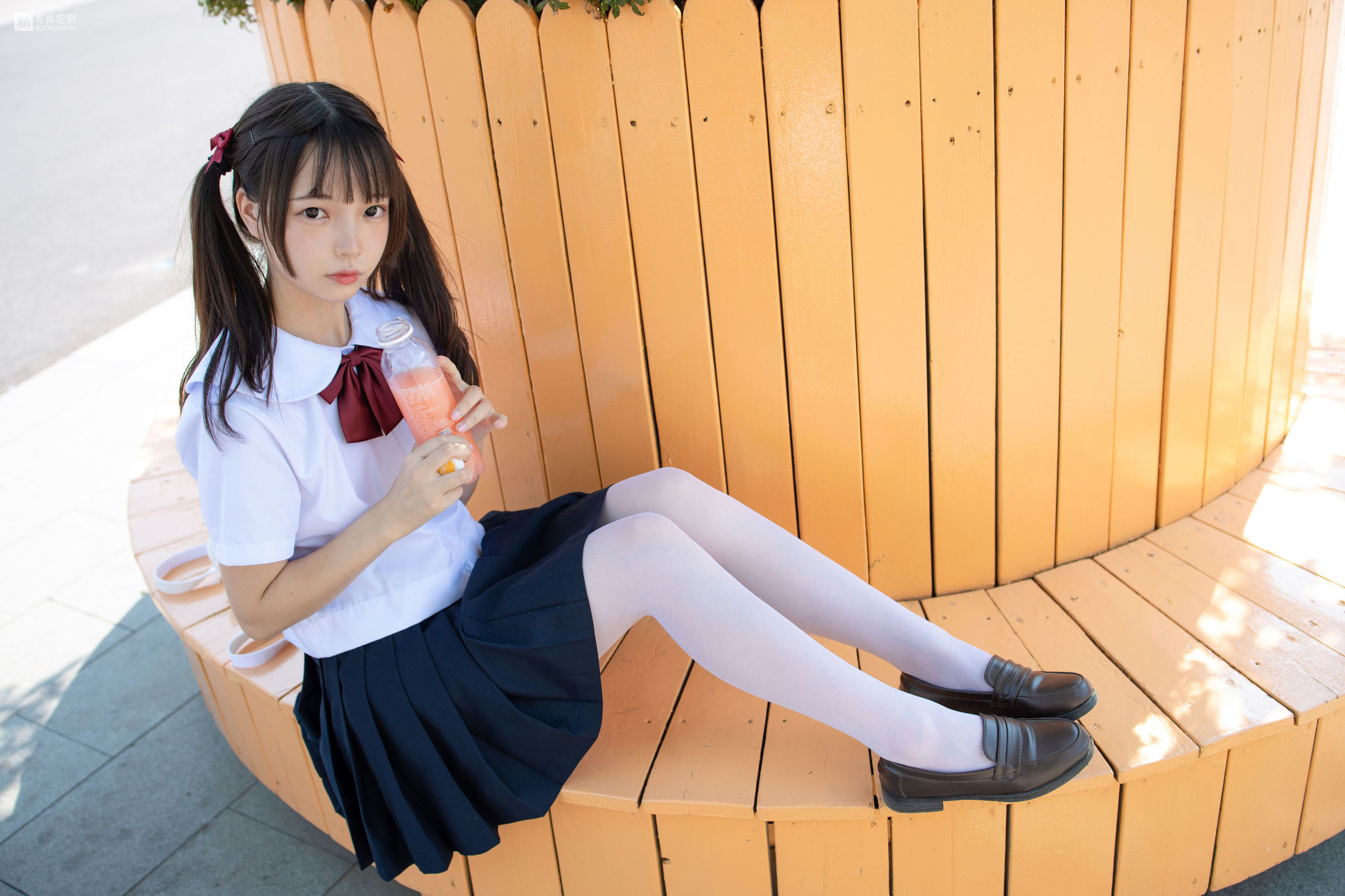 森ロ財団] JKFUN-026 モモ 15Dホワイトシルク アイスクリーム遊園地