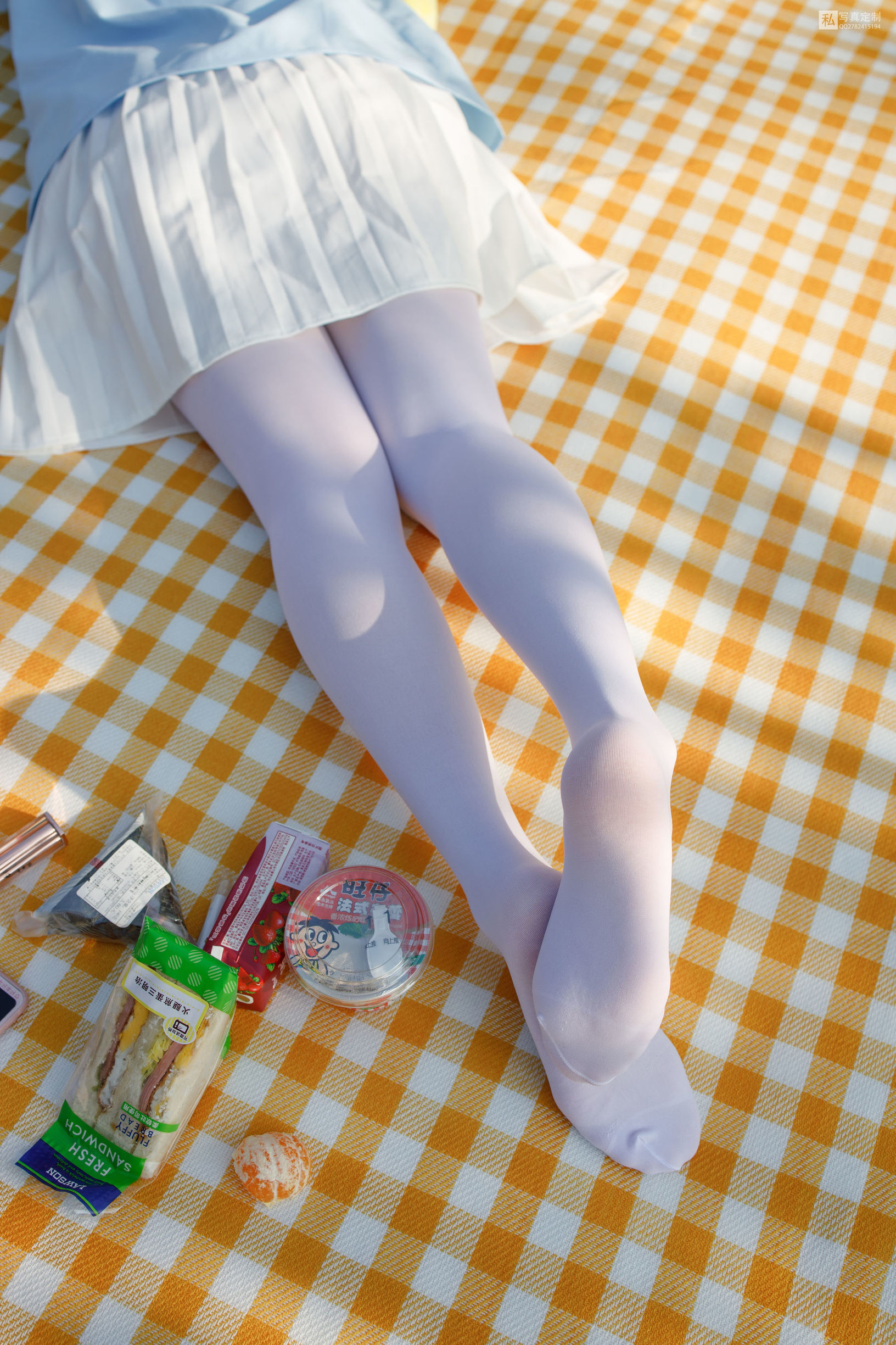 森蘿財団] JKFUN-031 モクモク サイブツ 白絲50D