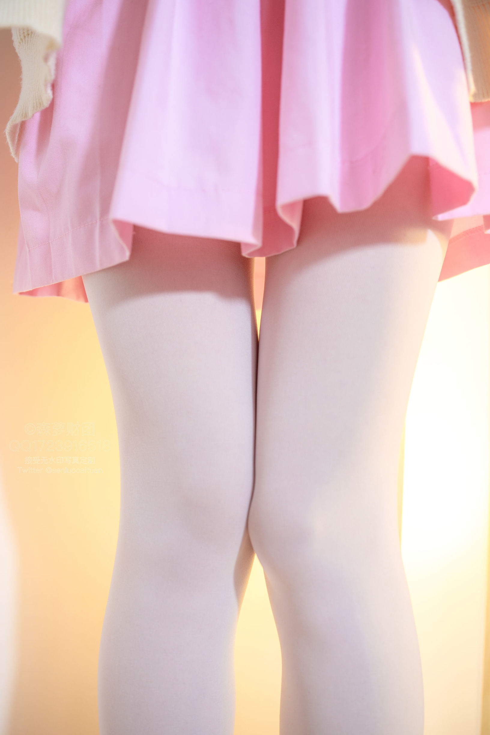 Senluo X-059 White Stocking 80D Set